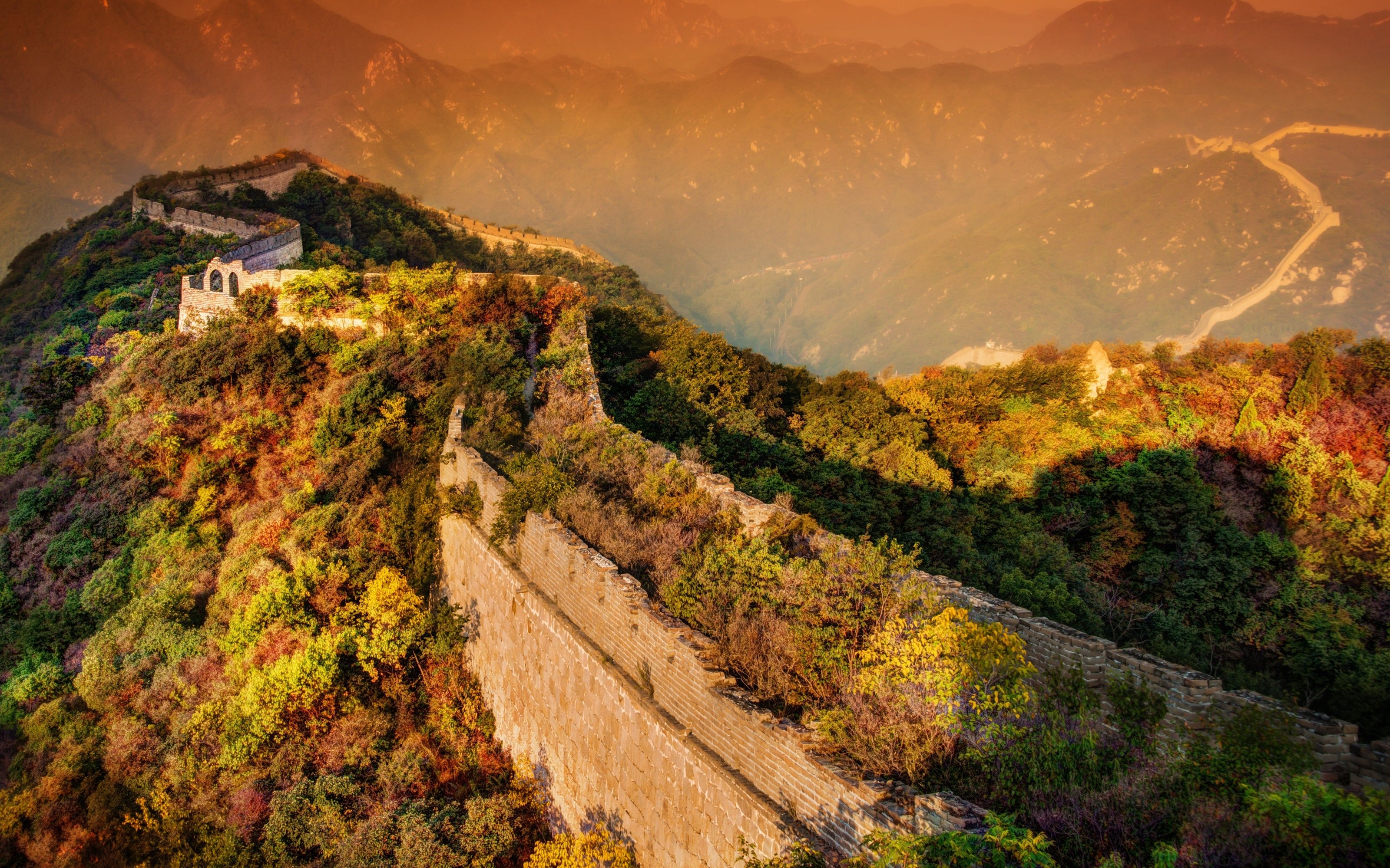 Great Wall of China, Nature view, China travel, MacBook nature wallpaper, 3200x2000 HD Desktop