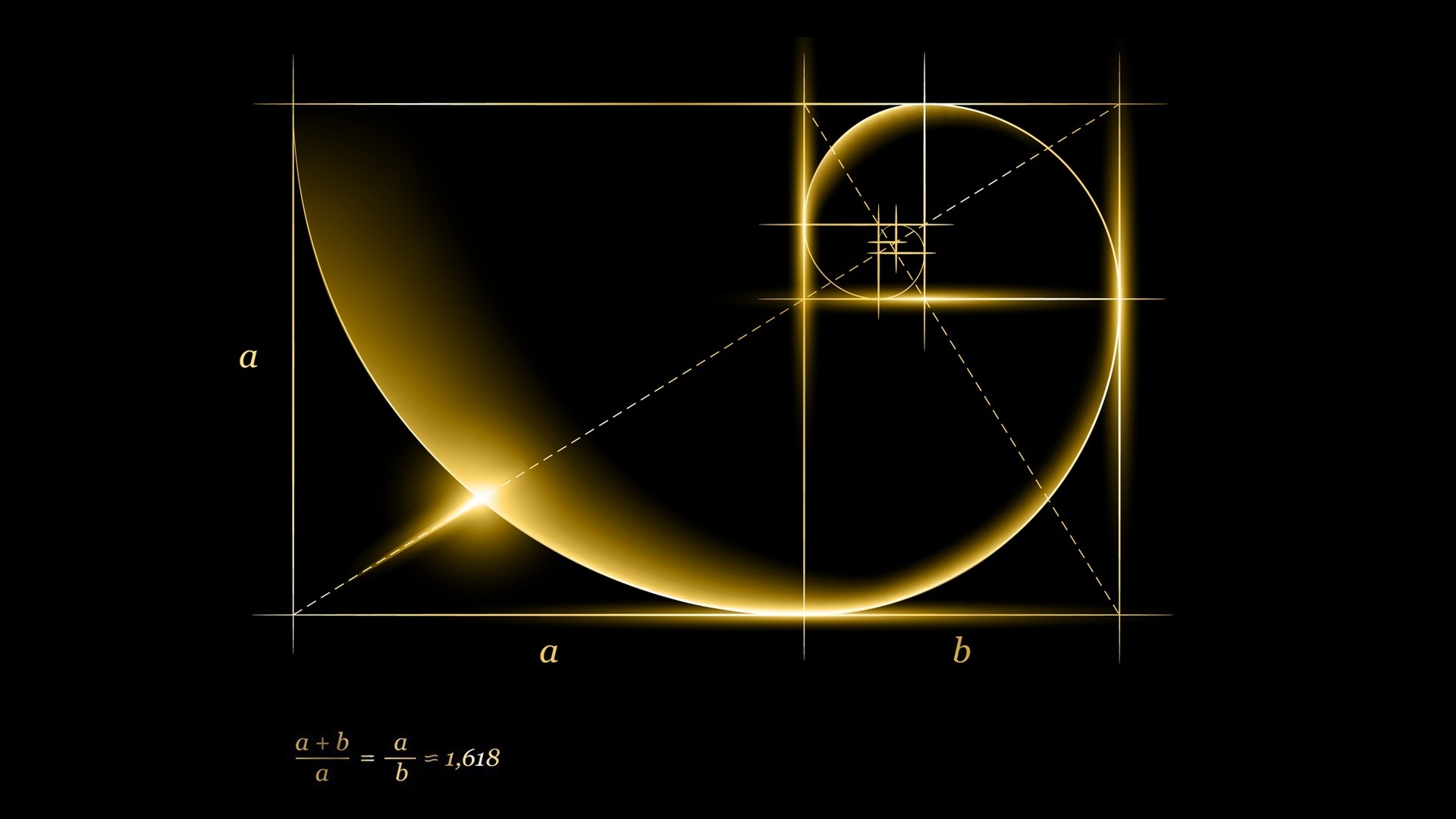 Artistic scheme, Minimalism, Golden Ratio, Harmony, 1920x1080 Full HD Desktop