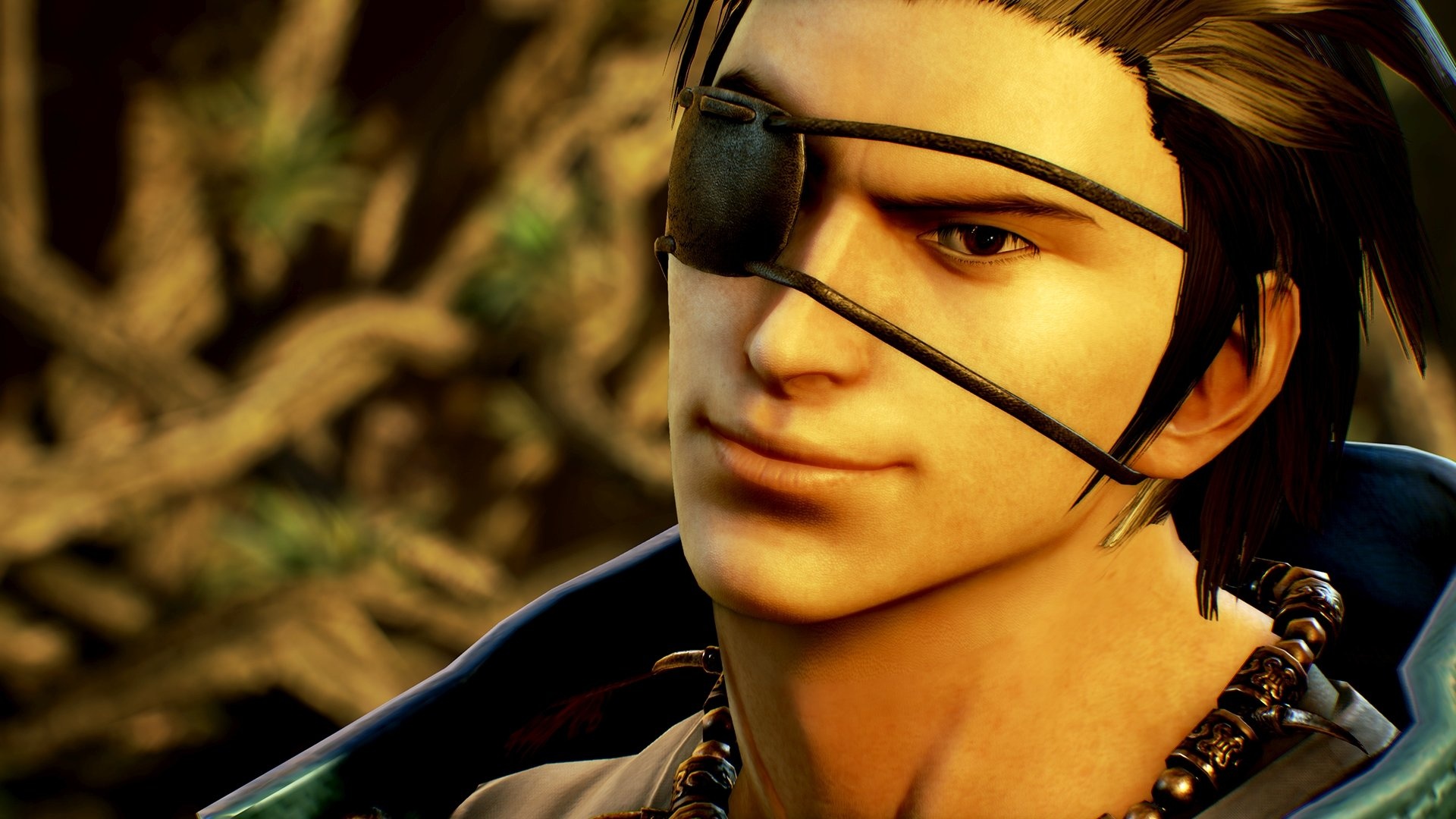 Hwoarang, Tekken 7, leather eyepatch, Full HD Desktop wallpaper