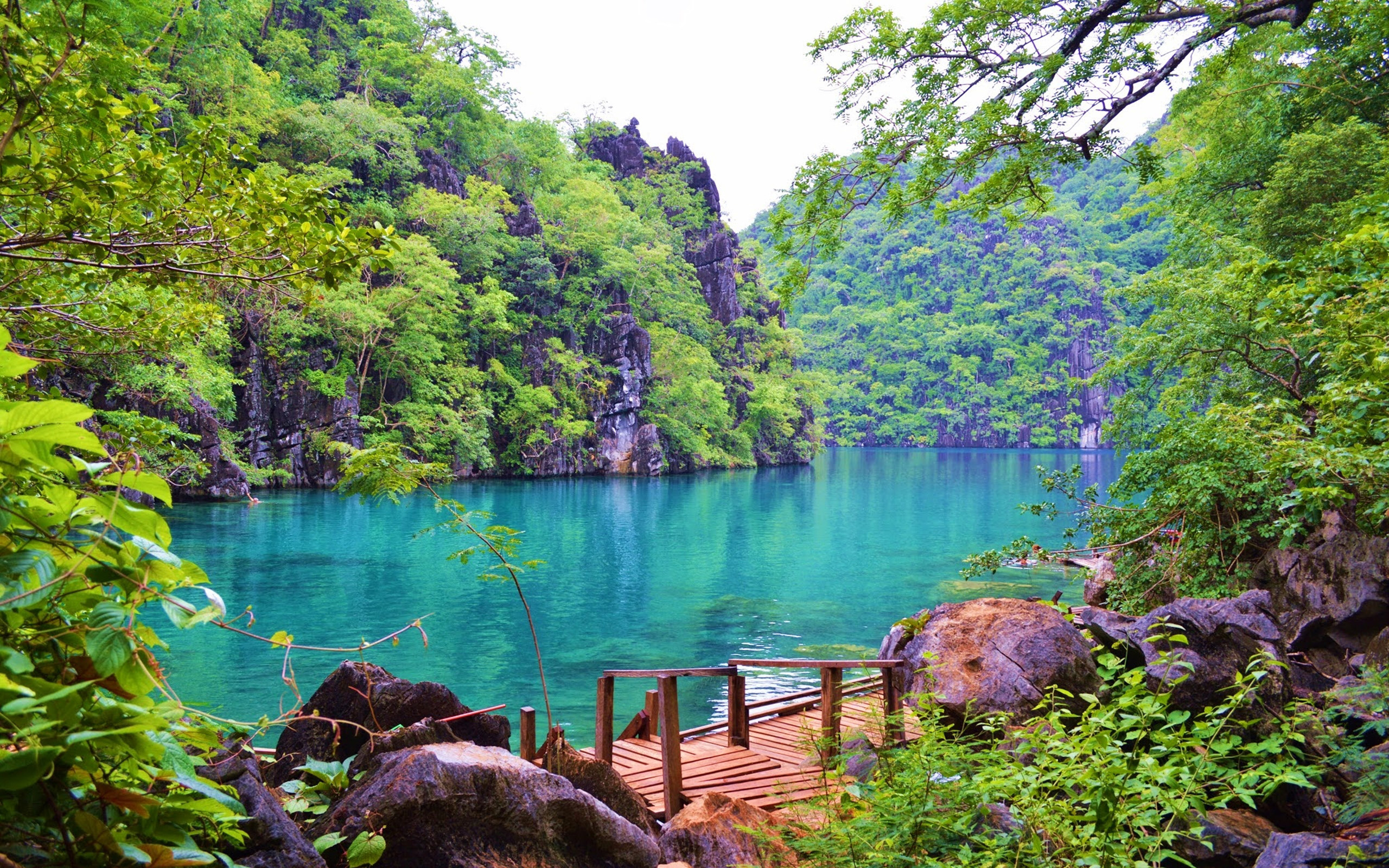 Kayangan Lake, Philippines Wallpaper, 2560x1600 HD Desktop