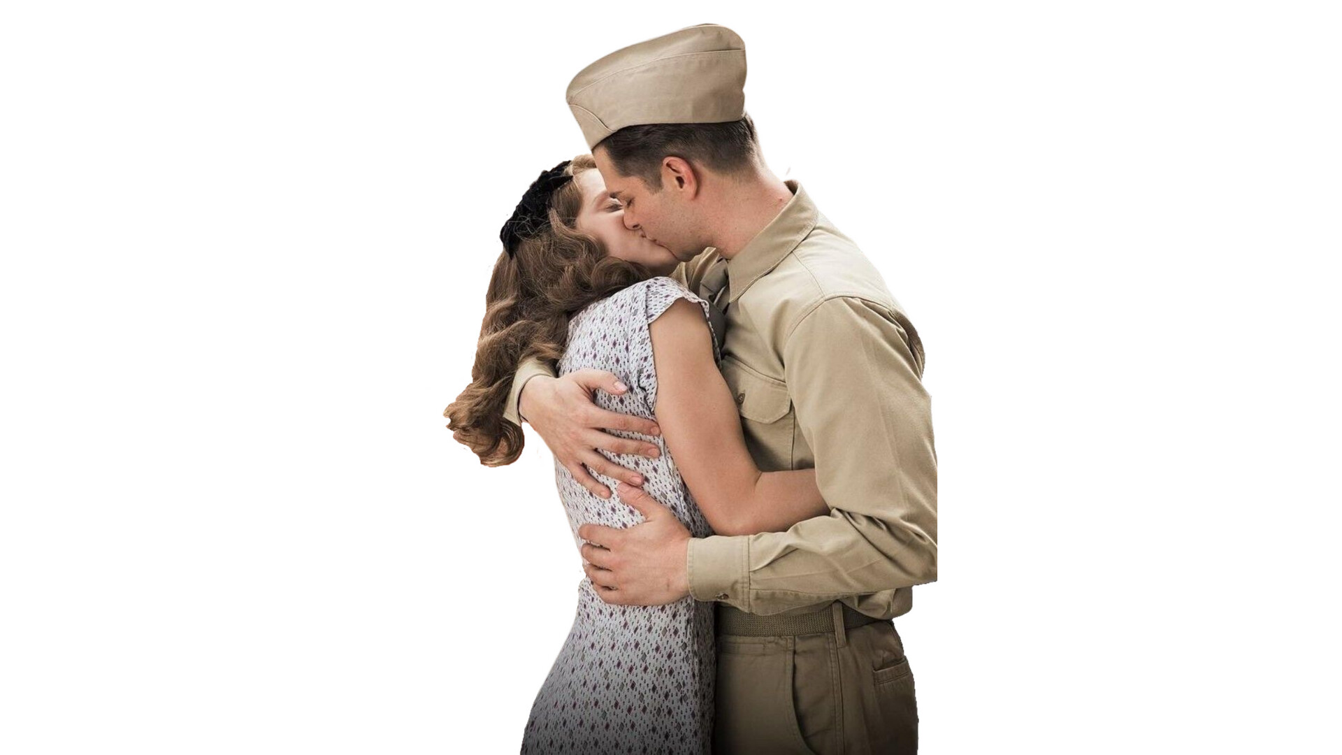 Kiss scene, Hacksaw Ridge Wallpaper, 1920x1080 Full HD Desktop