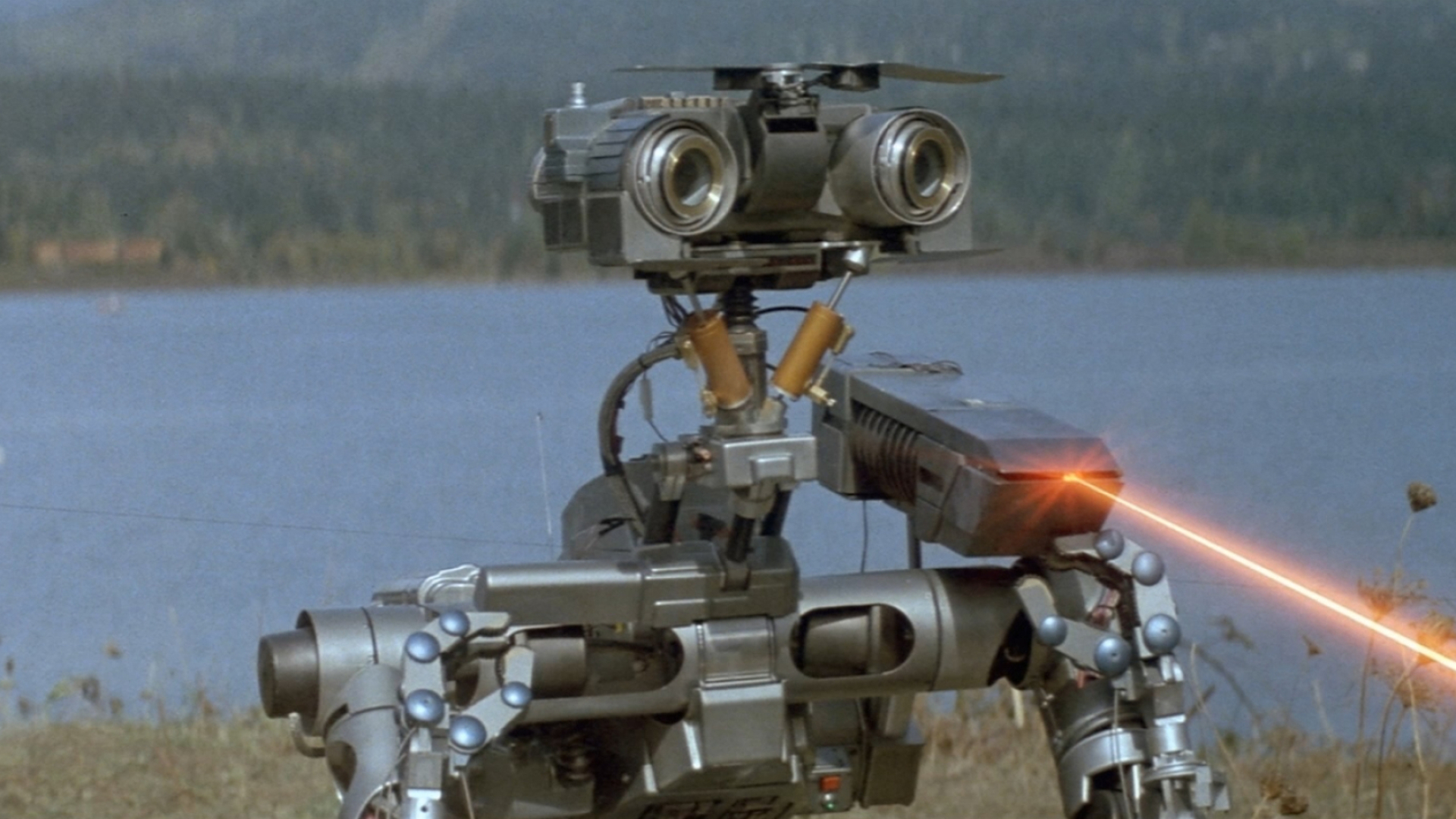 Short Circuit, Robot adventure, Lightning strikes, Wallpapers, 1920x1080 Full HD Desktop