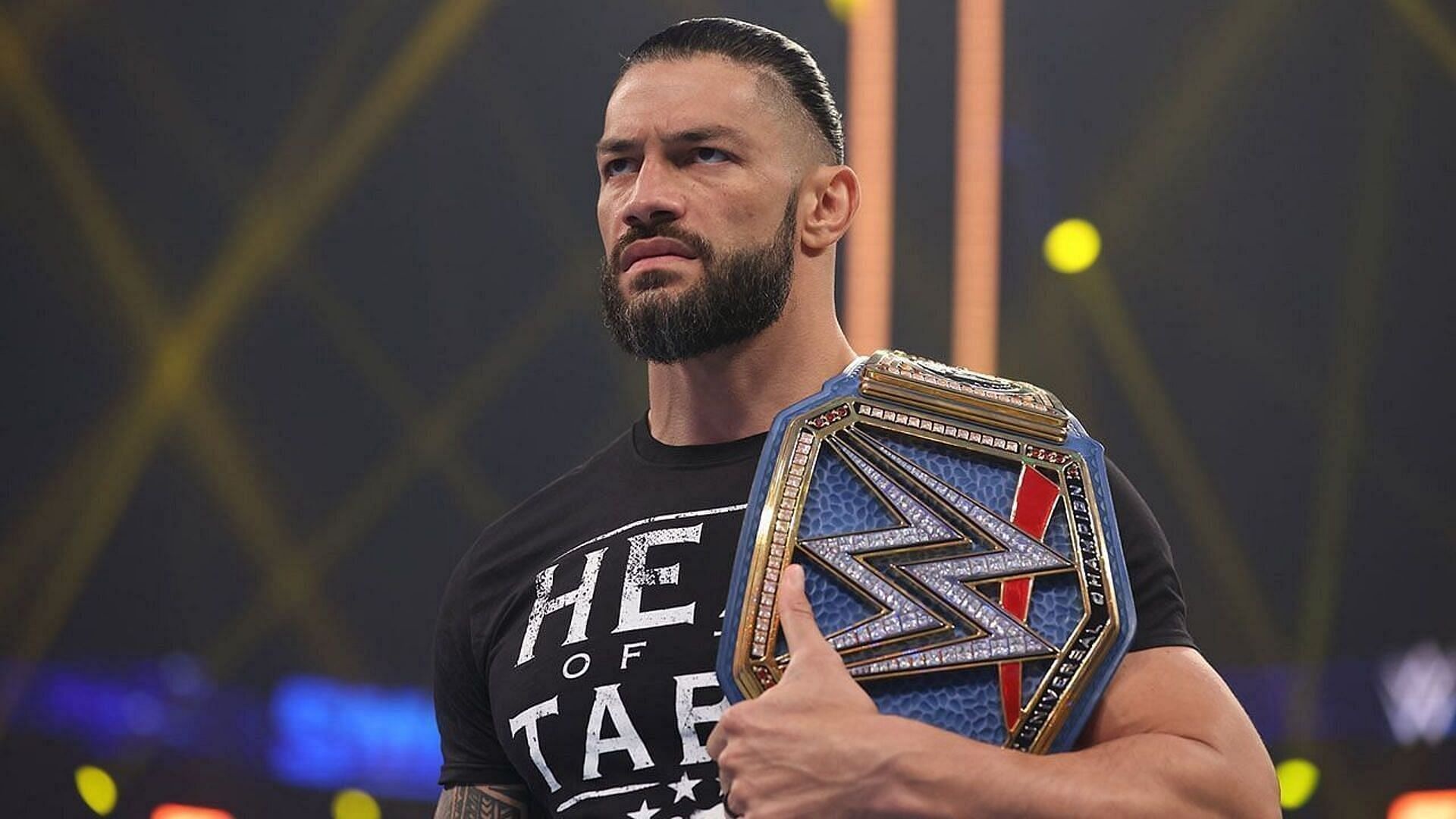 Roman Reigns, WWE Universal Championship, Head of the Table, Full HD Desktop wallpaper