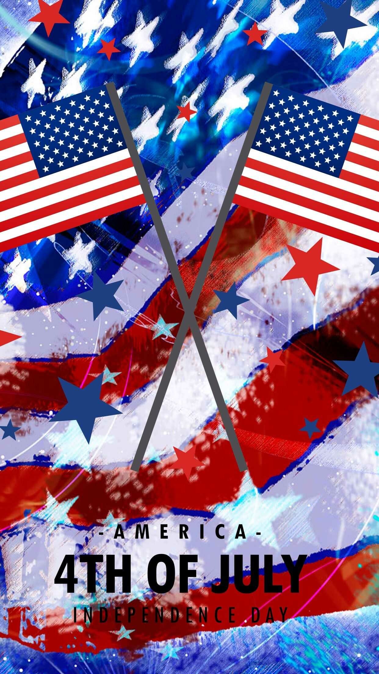 Fourth of July, American flag, Festive decorations, Holiday spirit, 1250x2210 HD Phone