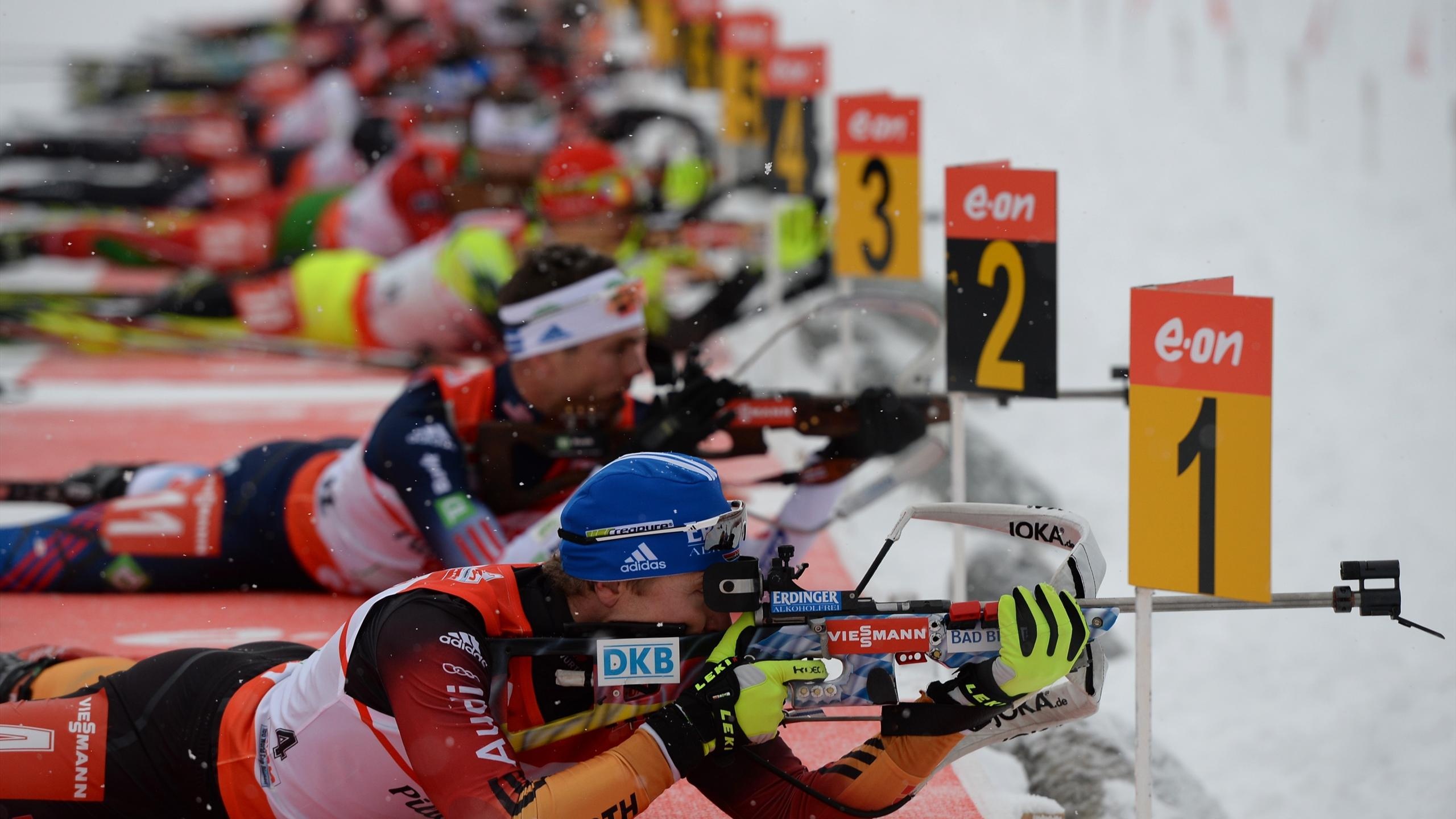 Oslo championship, Biathlon ABC, Exciting winter sport, Eurosport coverage, 2560x1440 HD Desktop