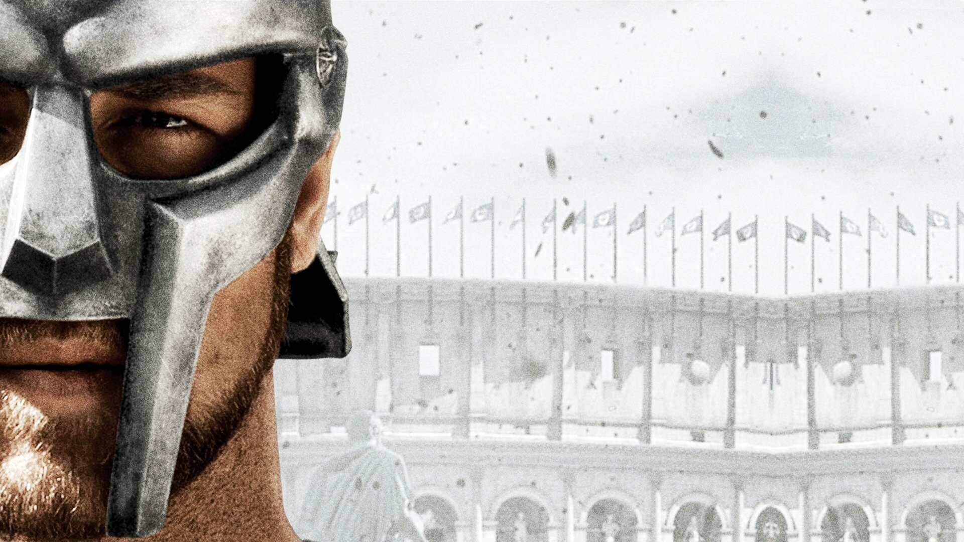 Gladiator, Epic historical drama, Heroic protagonist, Roman Empire backdrop, 1920x1080 Full HD Desktop