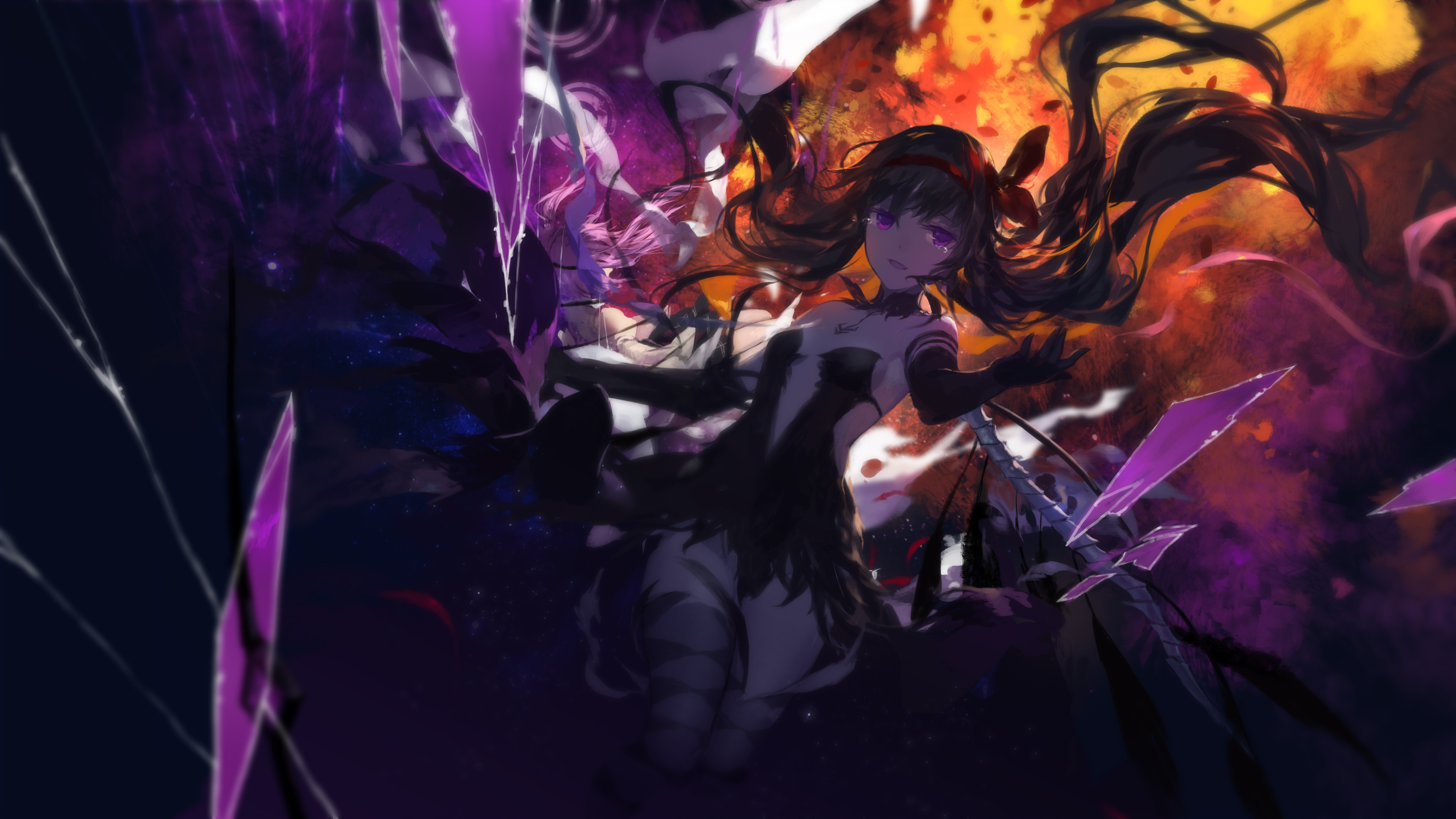 Madoka Magica, Wallpaper a day, Artistic creations, Beautiful, 3840x2160 4K Desktop