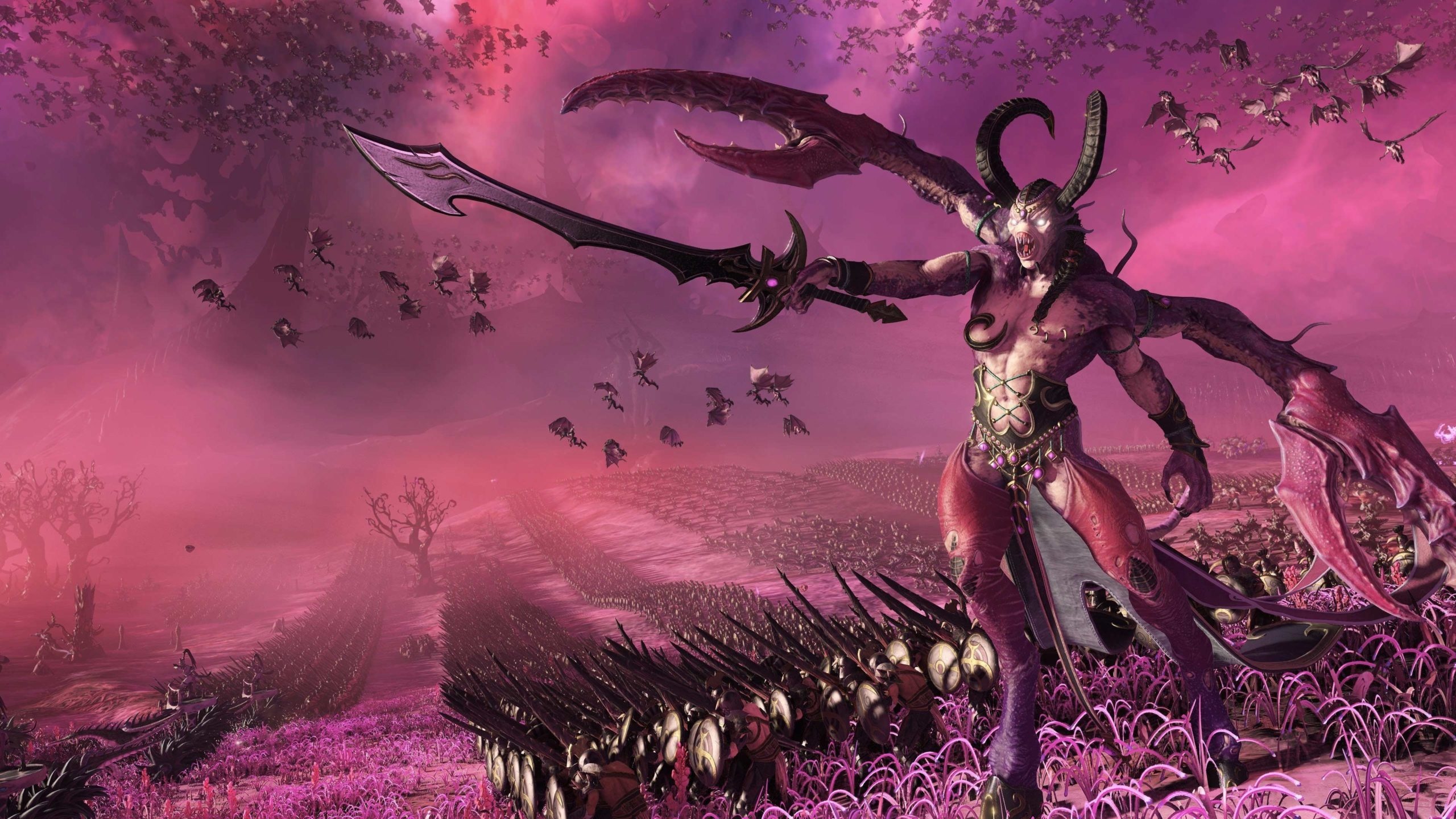 Total War: Warhammer III, Fix launch issue, PC gaming, Unleash the chaos, 2560x1440 HD Desktop