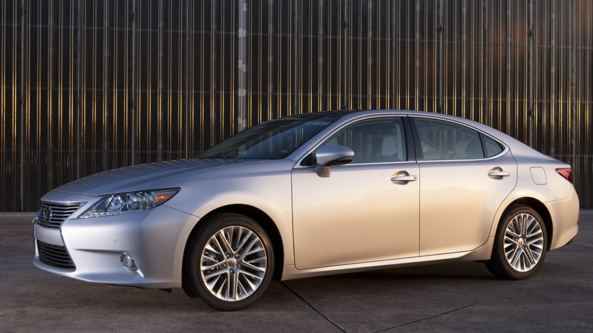 Lexus ES, white sedan lexus, vossen es 350, 1920x1080 Full HD Desktop