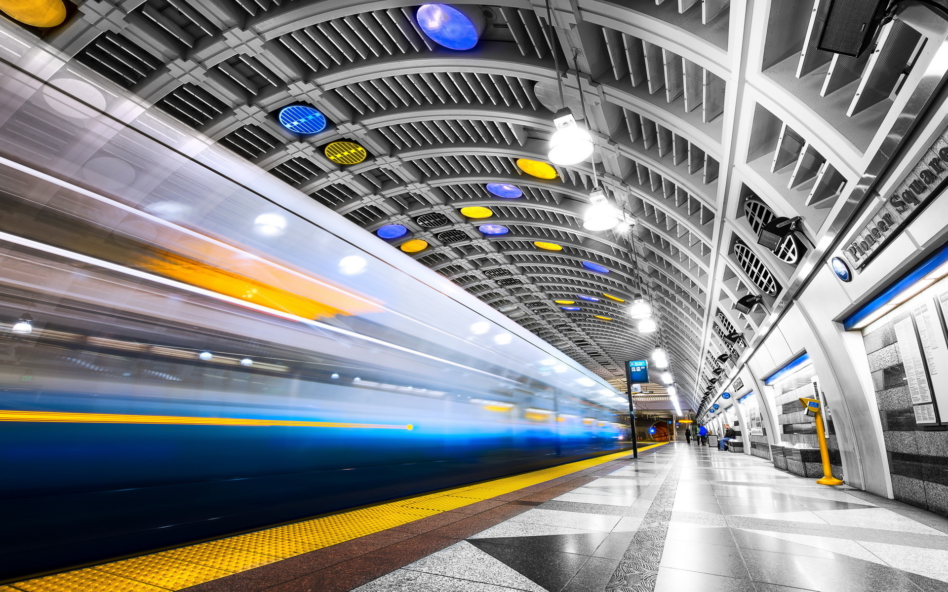 Pioneer Square (Seattle), Subways Wallpaper, 1920x1200 HD Desktop