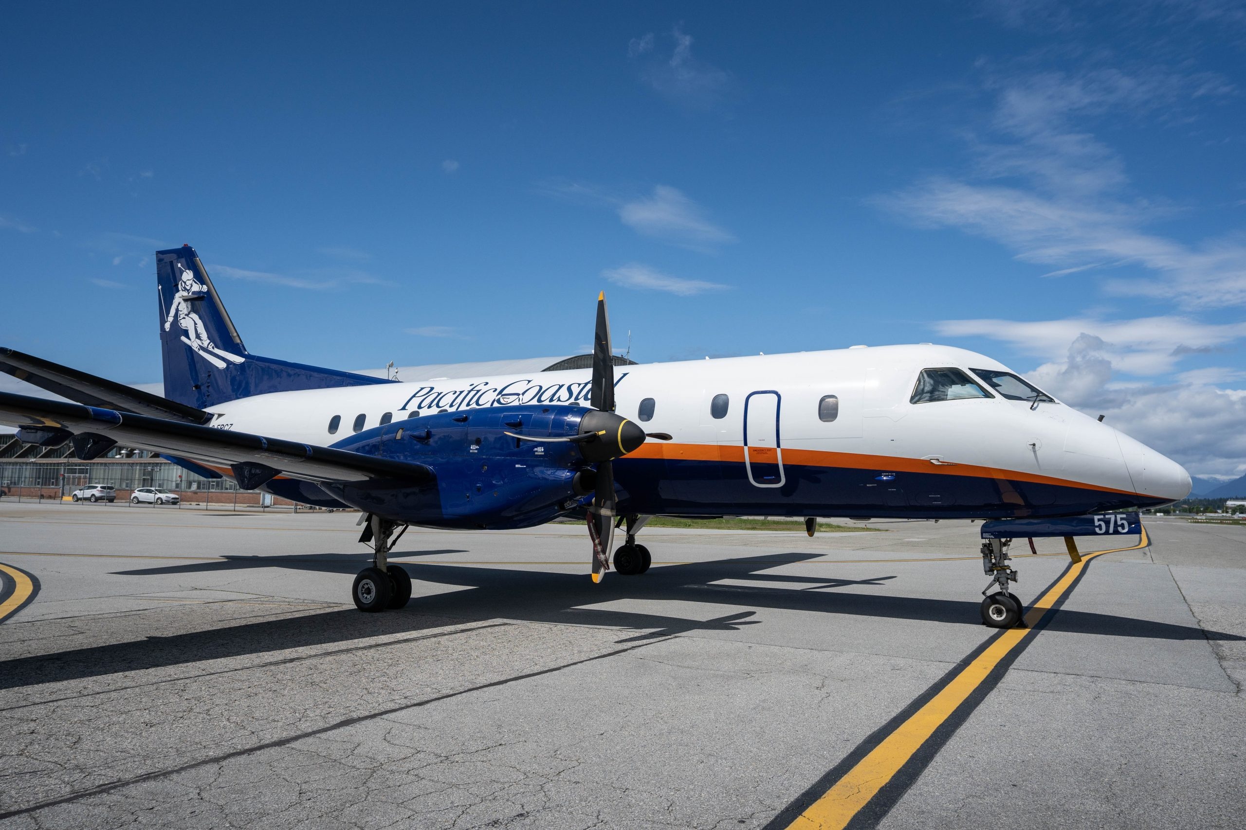 Saab Airplane, Saab 340B, Pacific Coastal Airlines, Official website, 2560x1710 HD Desktop