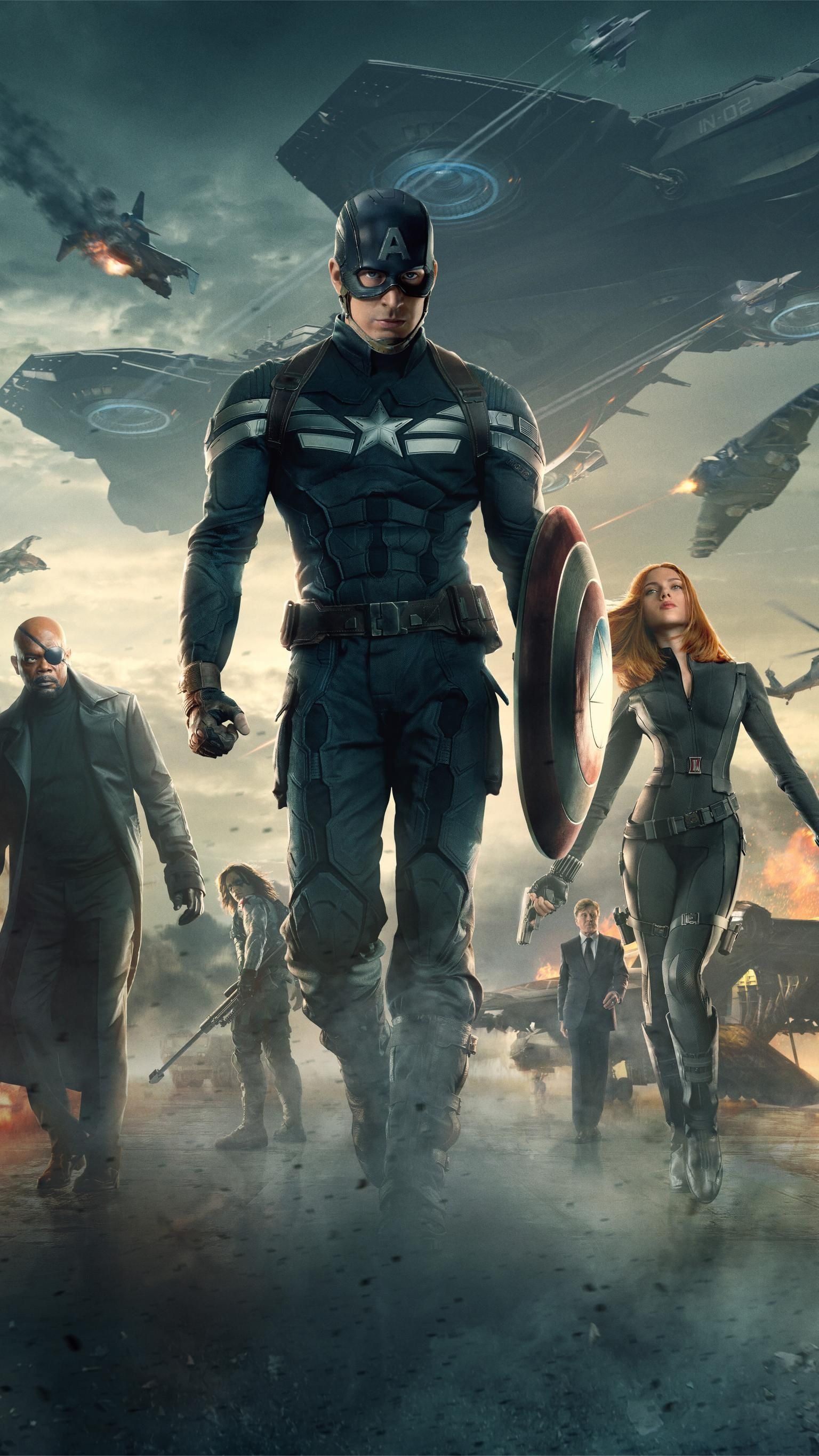 Winter Soldier, Captain America, Phone wallpaper, Superhero, 1540x2740 HD Phone