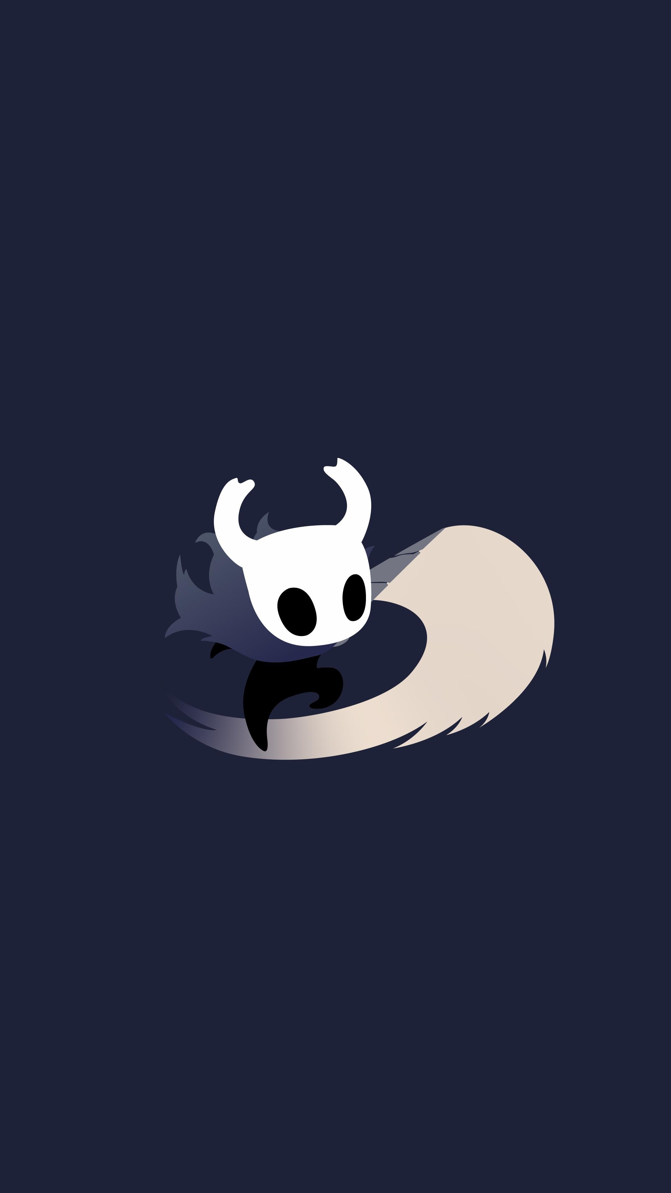 The Knight, nail slash effect, Hollow Knight, 4K Phone wallpaper