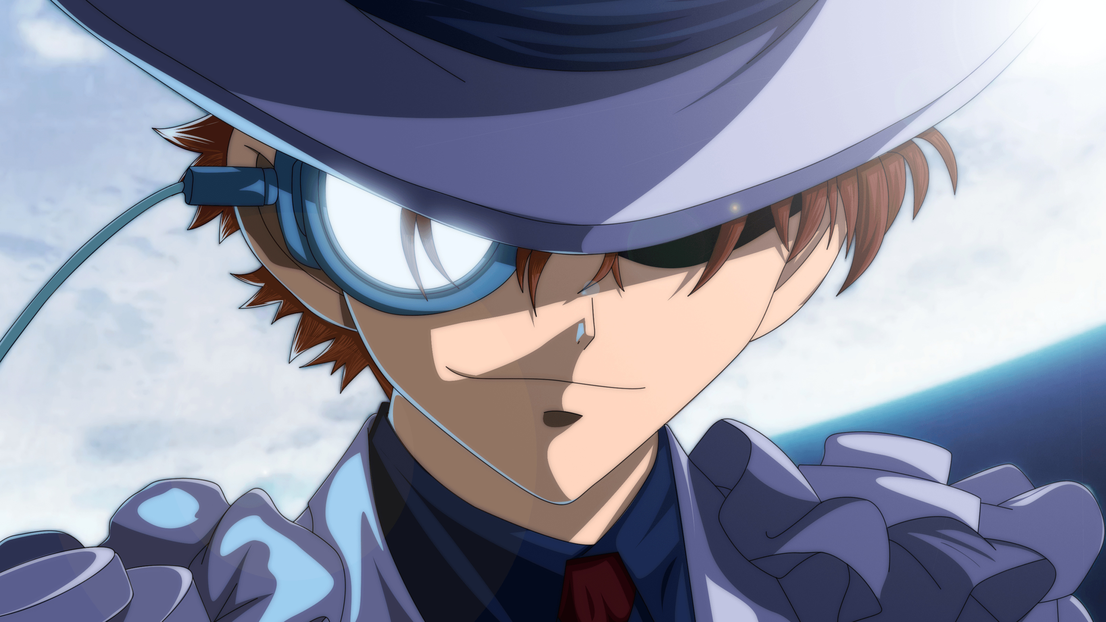 Magic Kaito anime, Charming Kaito Kid, Fan art by Christopher Peltier, Anime fan community, 3550x2000 HD Desktop