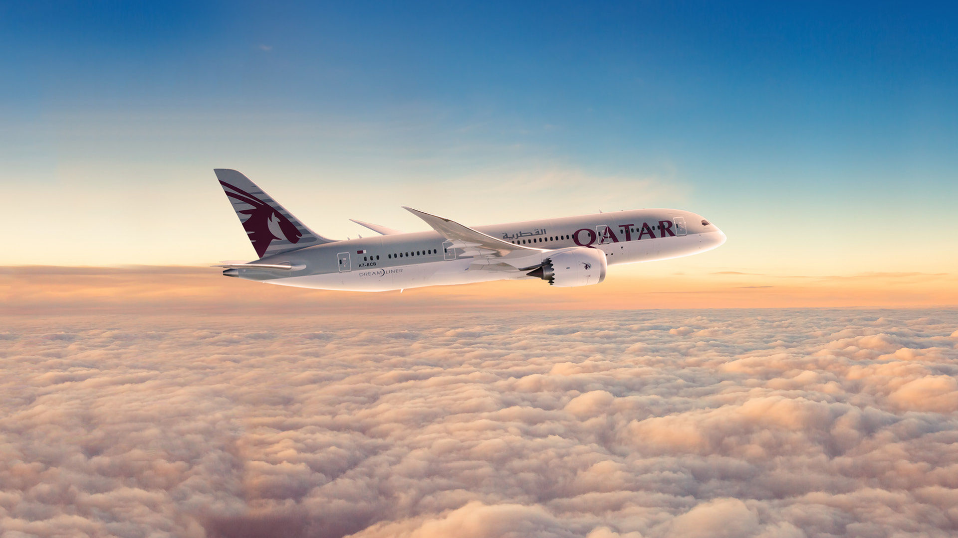 Qatar Airways, Travels, Business class, Flying in style, 1920x1080 Full HD Desktop