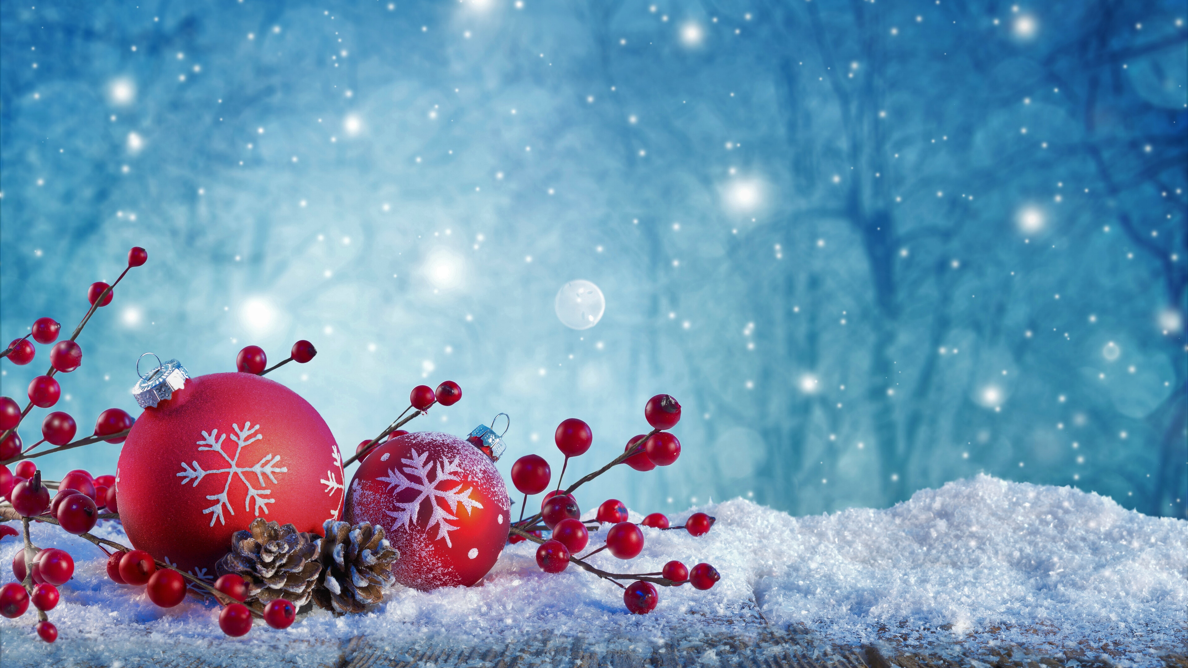 Downloadable holiday wallpapers, Festive decorations, UHD 4k wallpaper, Holiday beauty, 3840x2160 4K Desktop