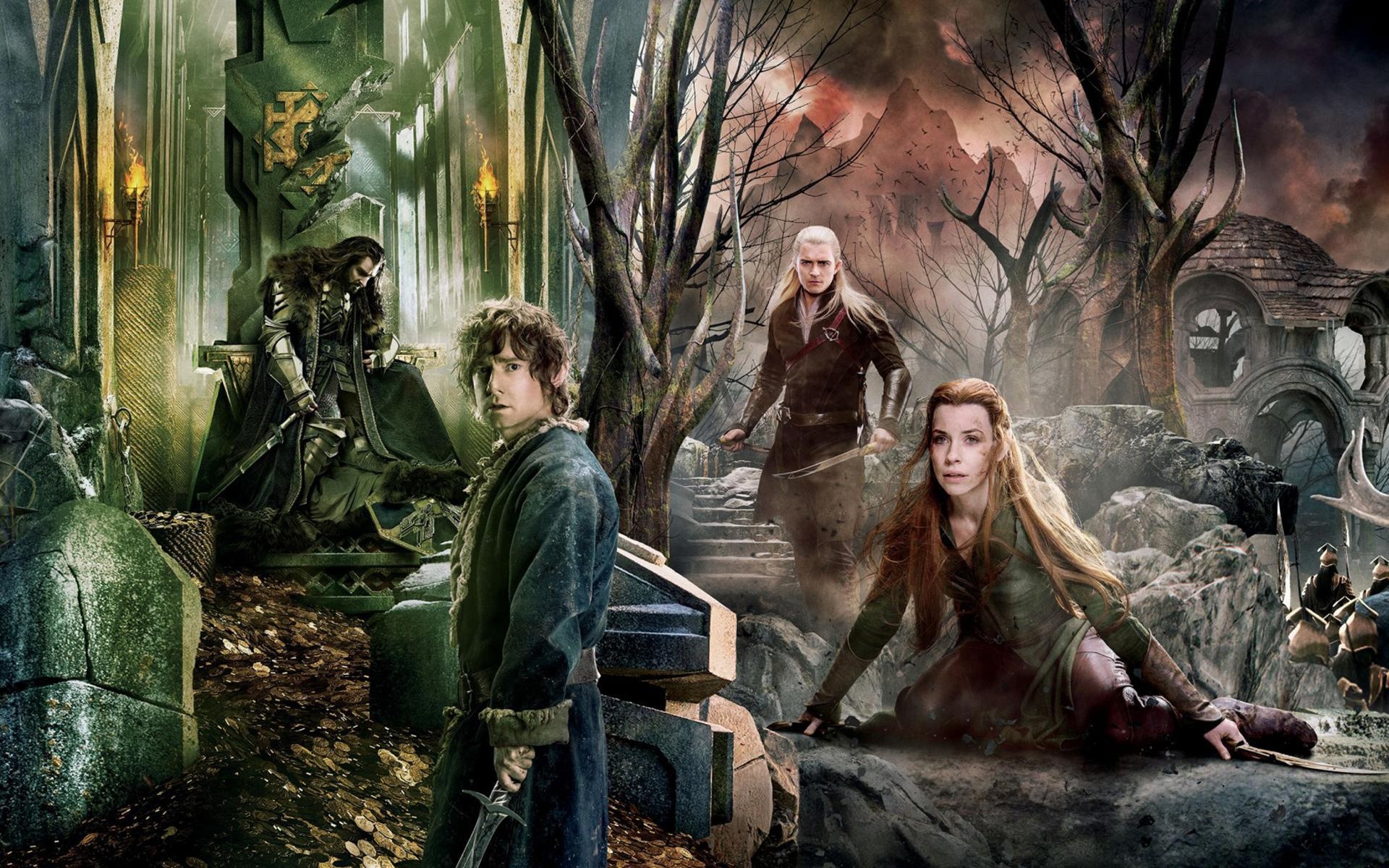 The Hobbit, Desktop backgrounds, Magical realms, Mesmerizing landscapes, 1920x1200 HD Desktop
