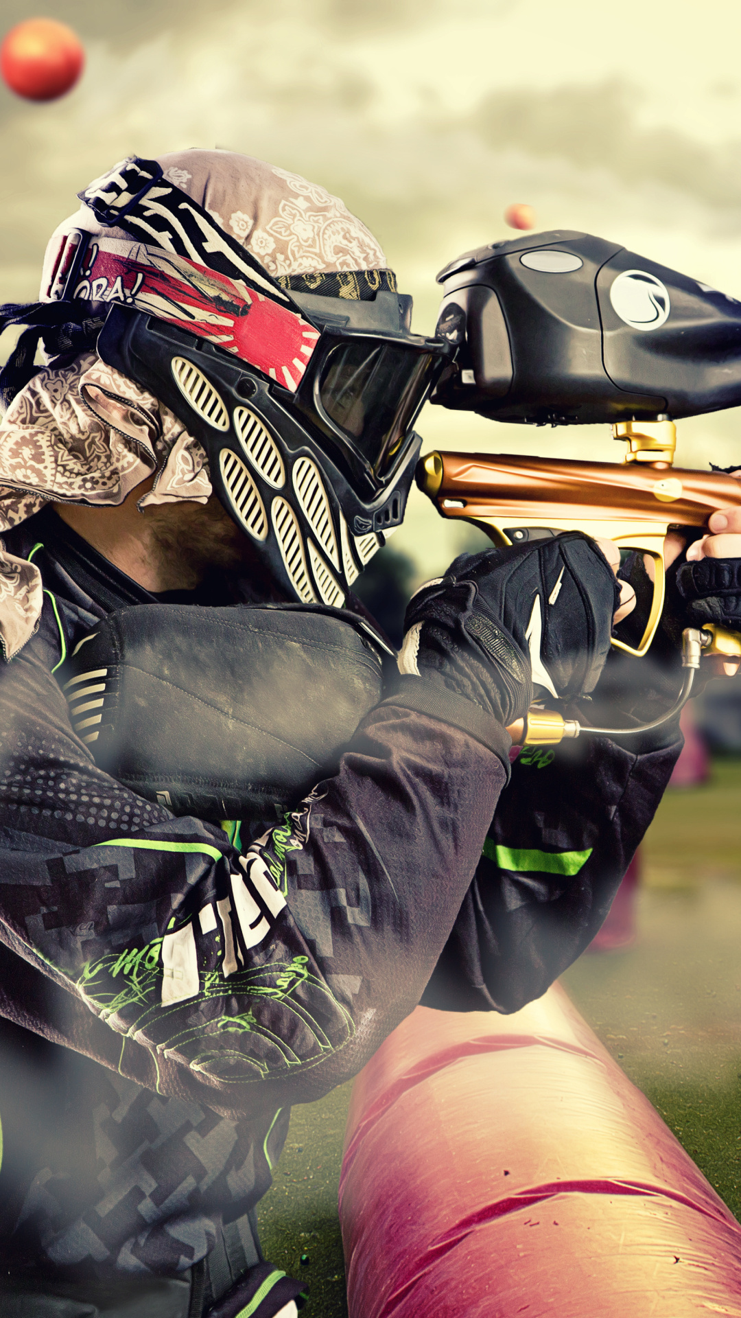 Sports paintball, 1080x1920 Full HD Phone