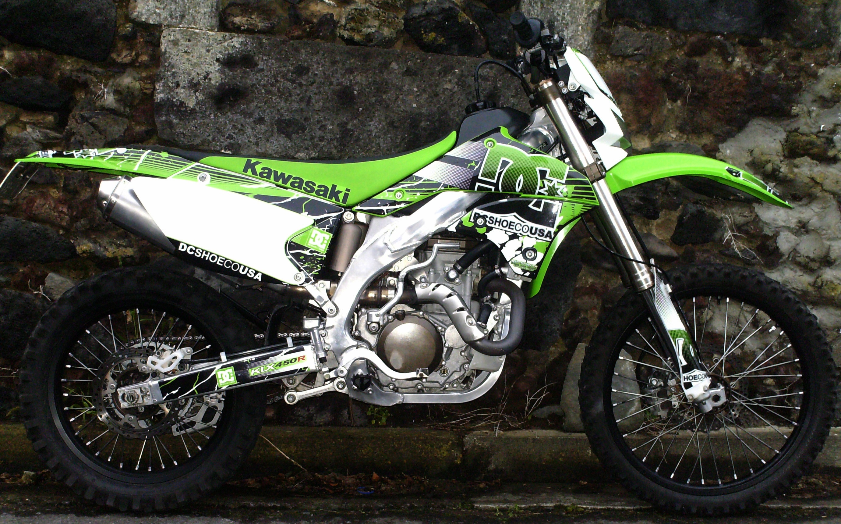 Kawasaki KLX450R, Off-road dominator, Endurance champion, Thrilling adventure, 2770x1720 HD Desktop