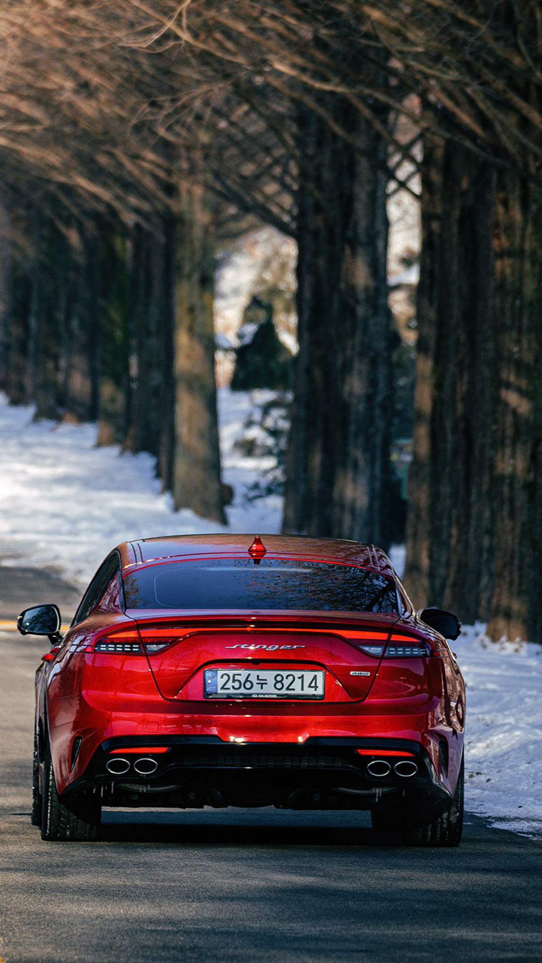 Kia Stinger, Car model, Luxury sedan, 1080x1920 Full HD Phone