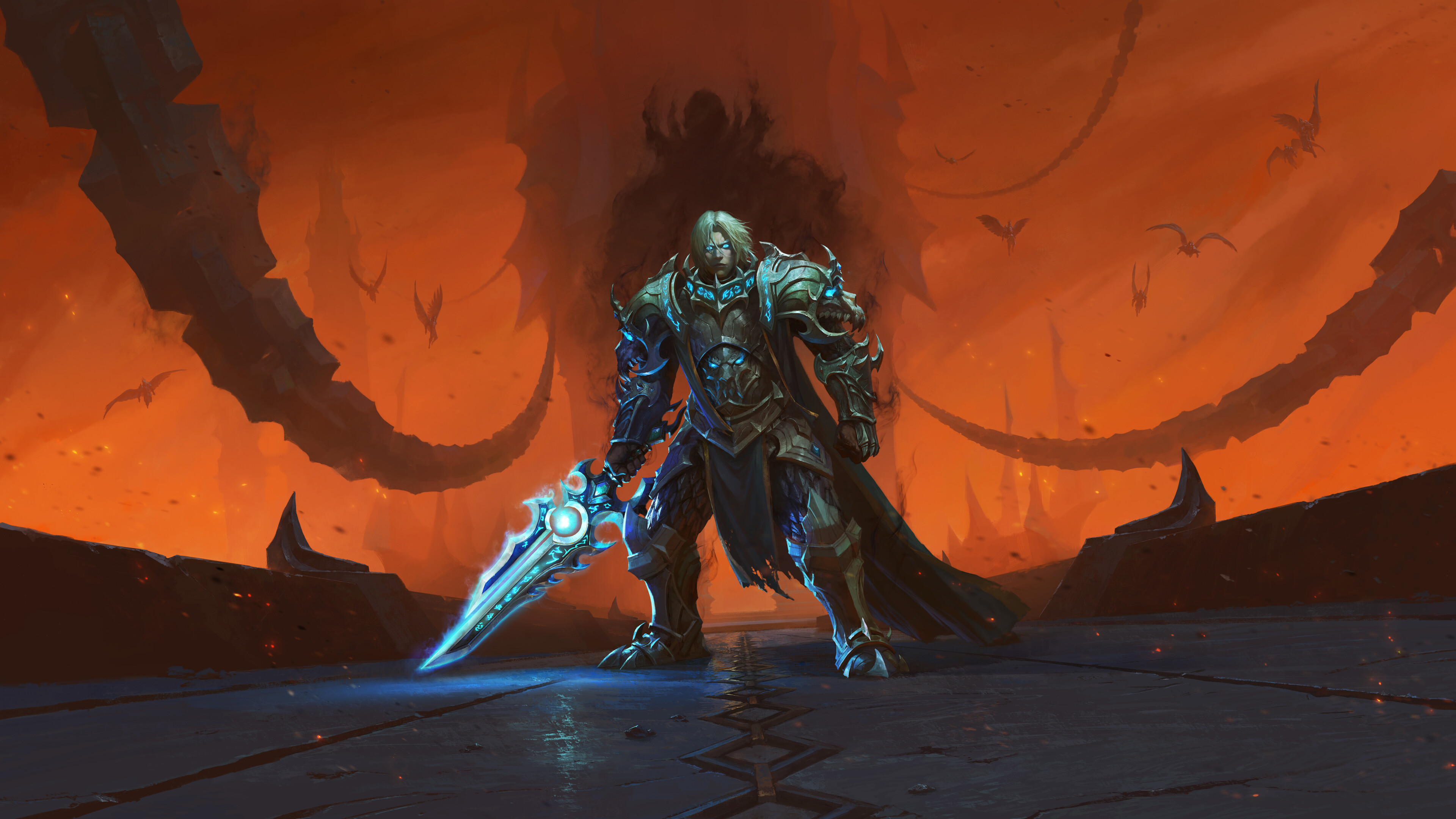 Anduin Wrynn, World of Warcraft Wallpaper, 3840x2160 4K Desktop