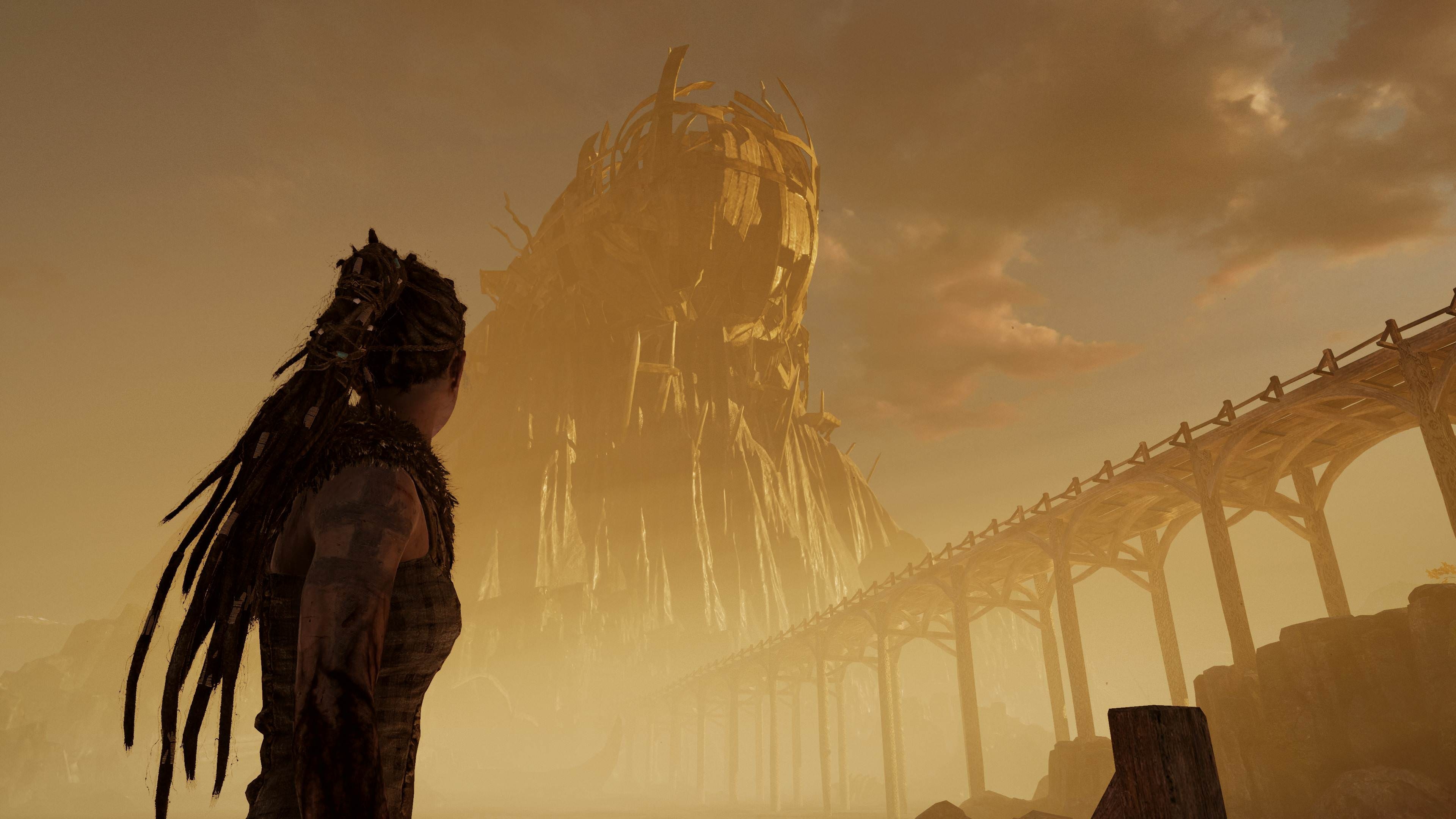 Hellblade, 1440p gaming wallpapers, Immersive visuals, Detailed graphics, 3840x2160 4K Desktop