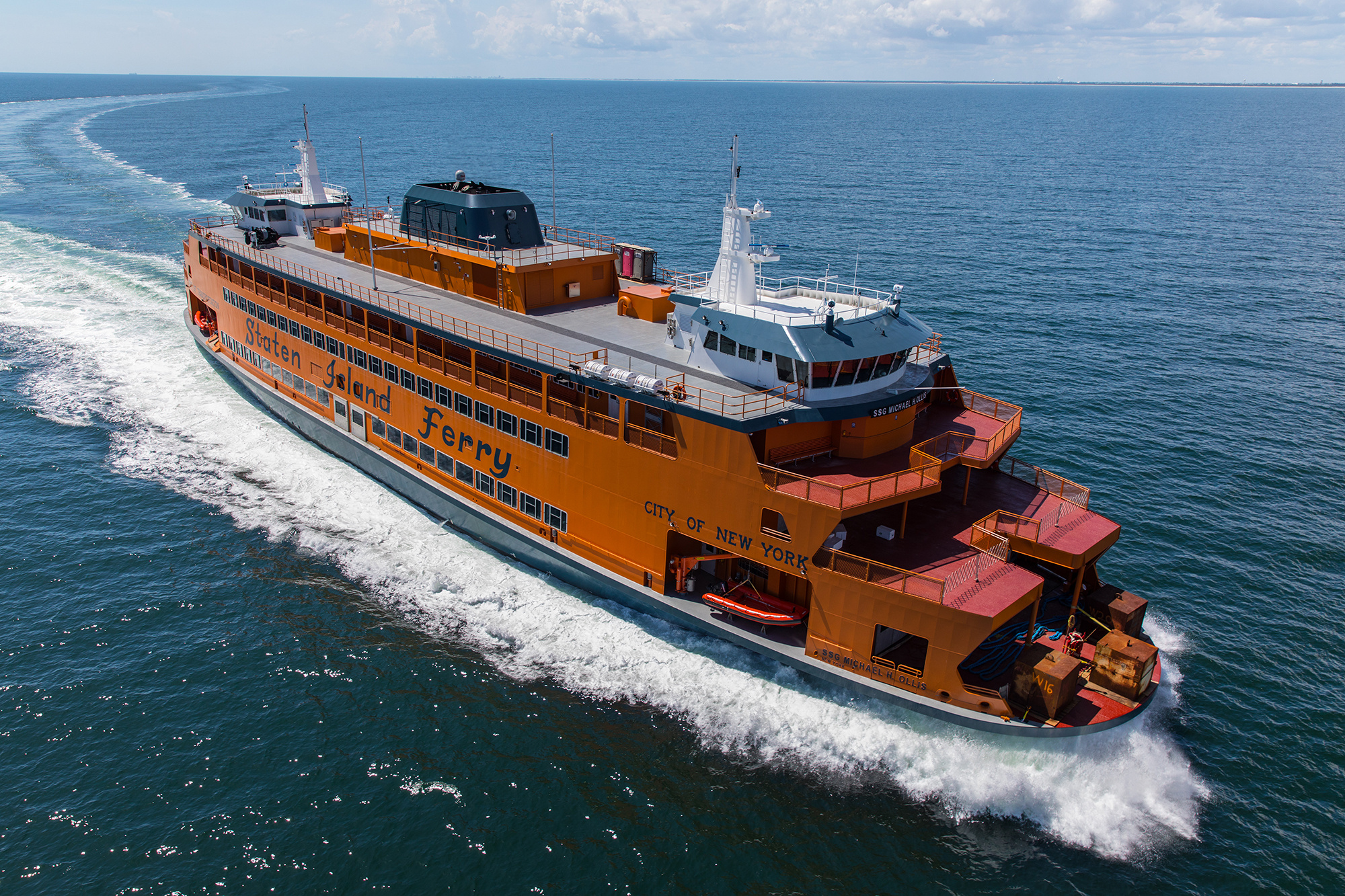 New Staten Island ferry, Unused vessel, Trained pilot, Future travel, 2000x1340 HD Desktop