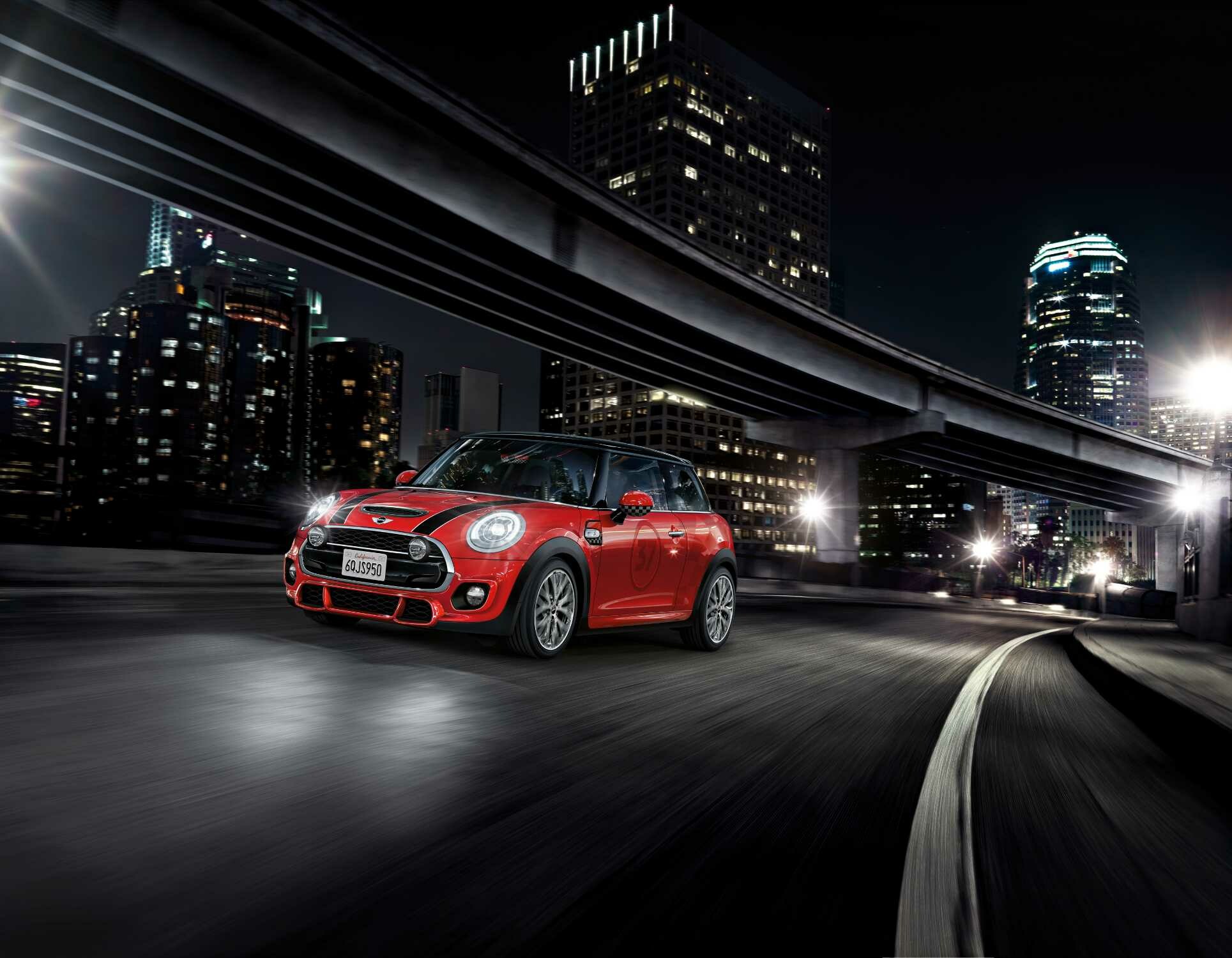 MINI Cooper auto, John Cooper Works, Carbon fiber trim, Stylish design, 1930x1500 HD Desktop