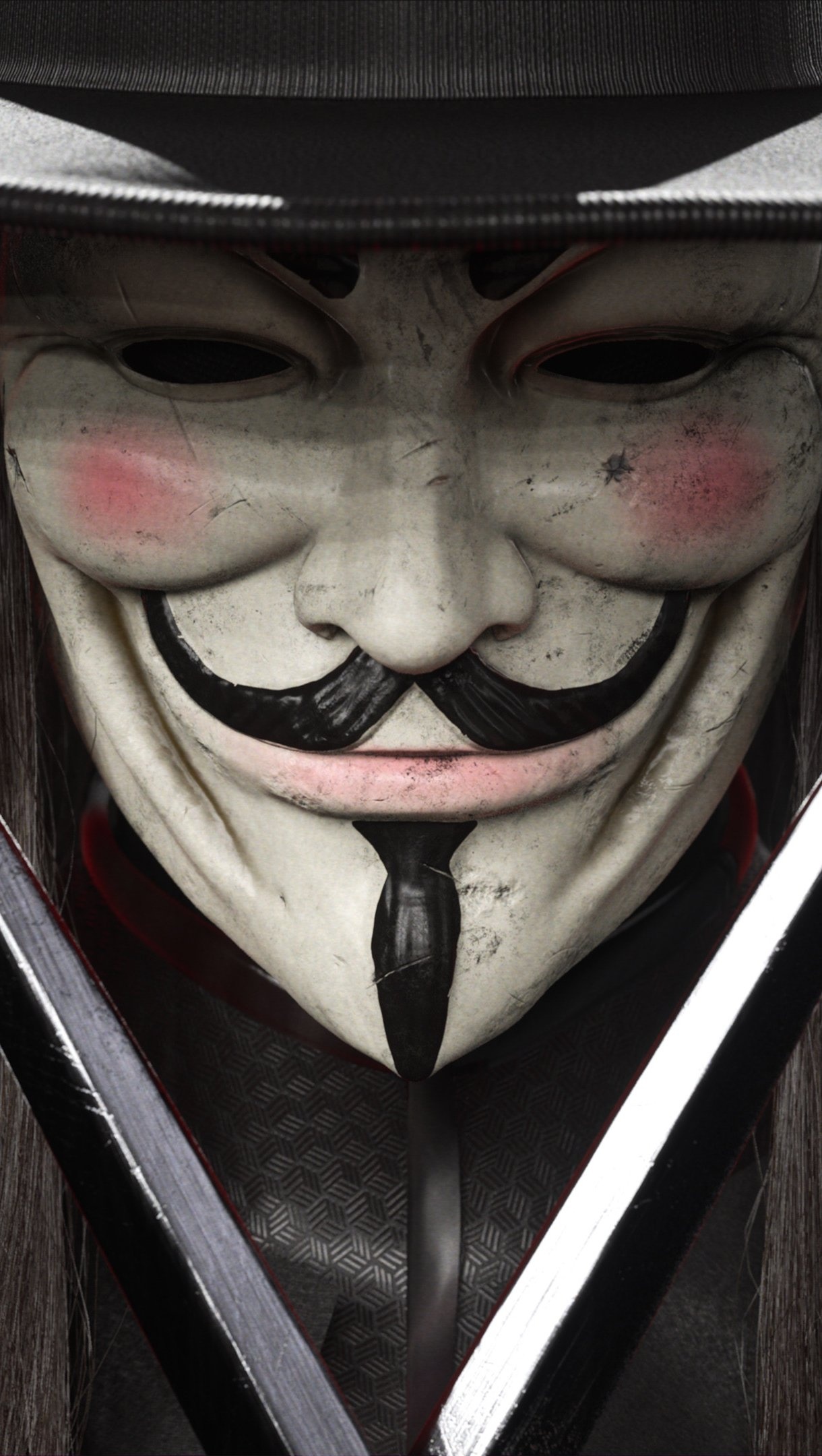 V for Vendetta, Wallpaper, 4K Ultra HD, 1220x2160 HD Phone