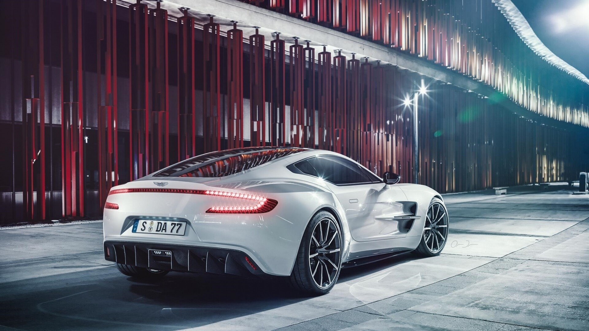 Aston Martin, One 77 supercar, Powerful performance, Desktop background, 1920x1080 Full HD Desktop