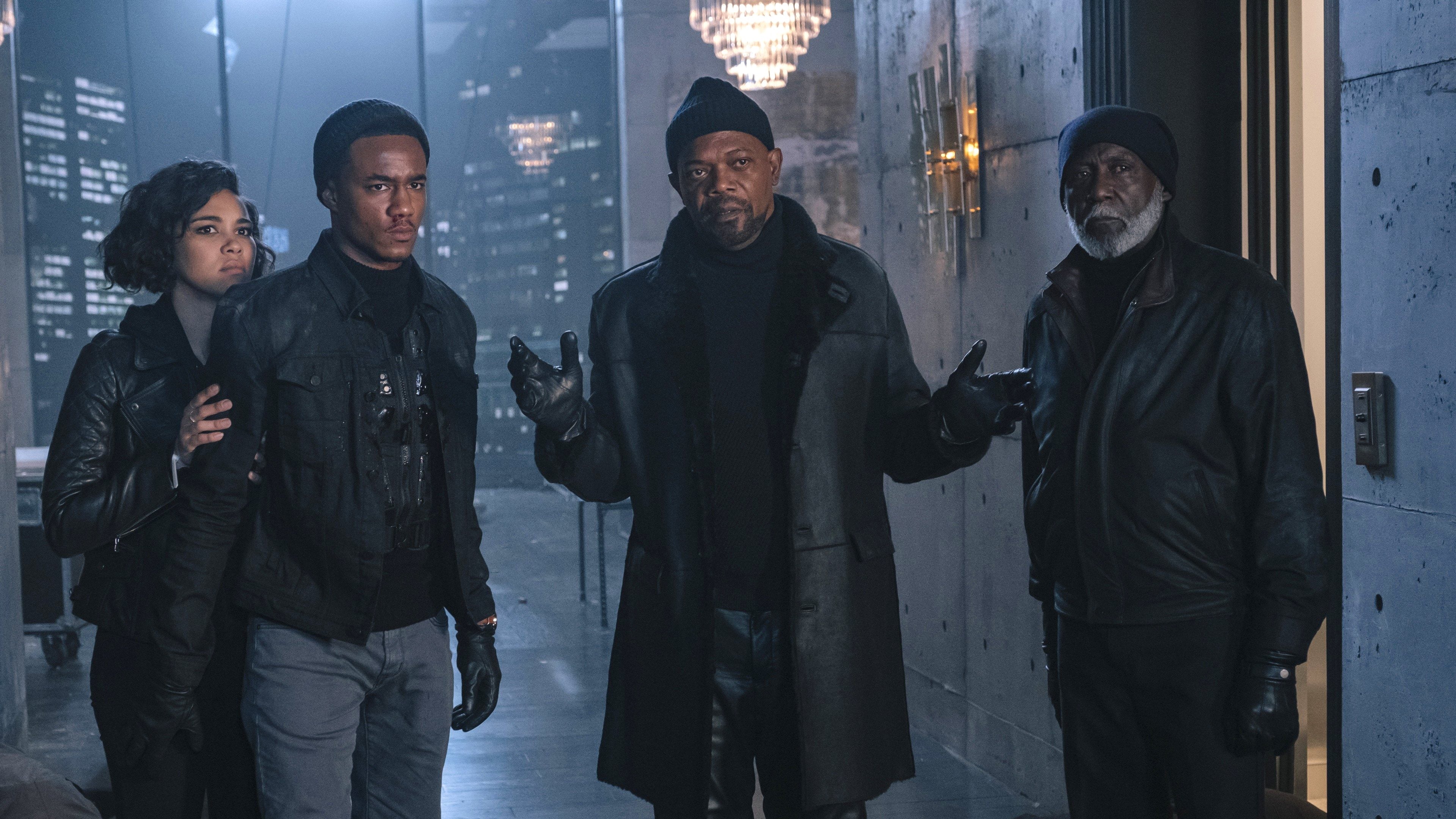 Samuel L. Jackson, Shaft 2019, Action-packed film, 4k ultra HD, 3840x2160 4K Desktop