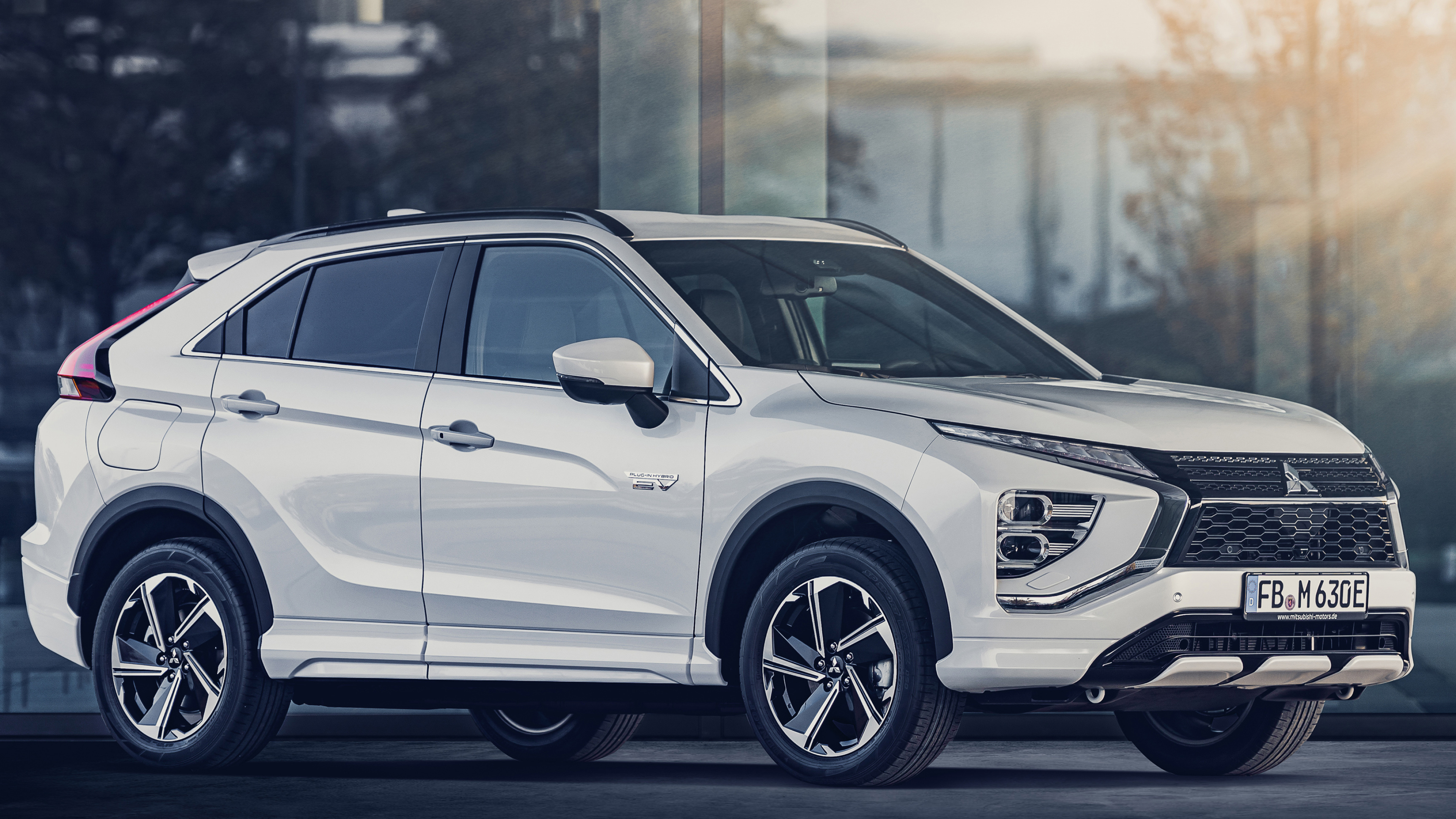 Cars Desktop Wallpapers, Mitsubishi Eclipse Cross Plug-in Hybrid 2020, 3840x2160 4K Desktop