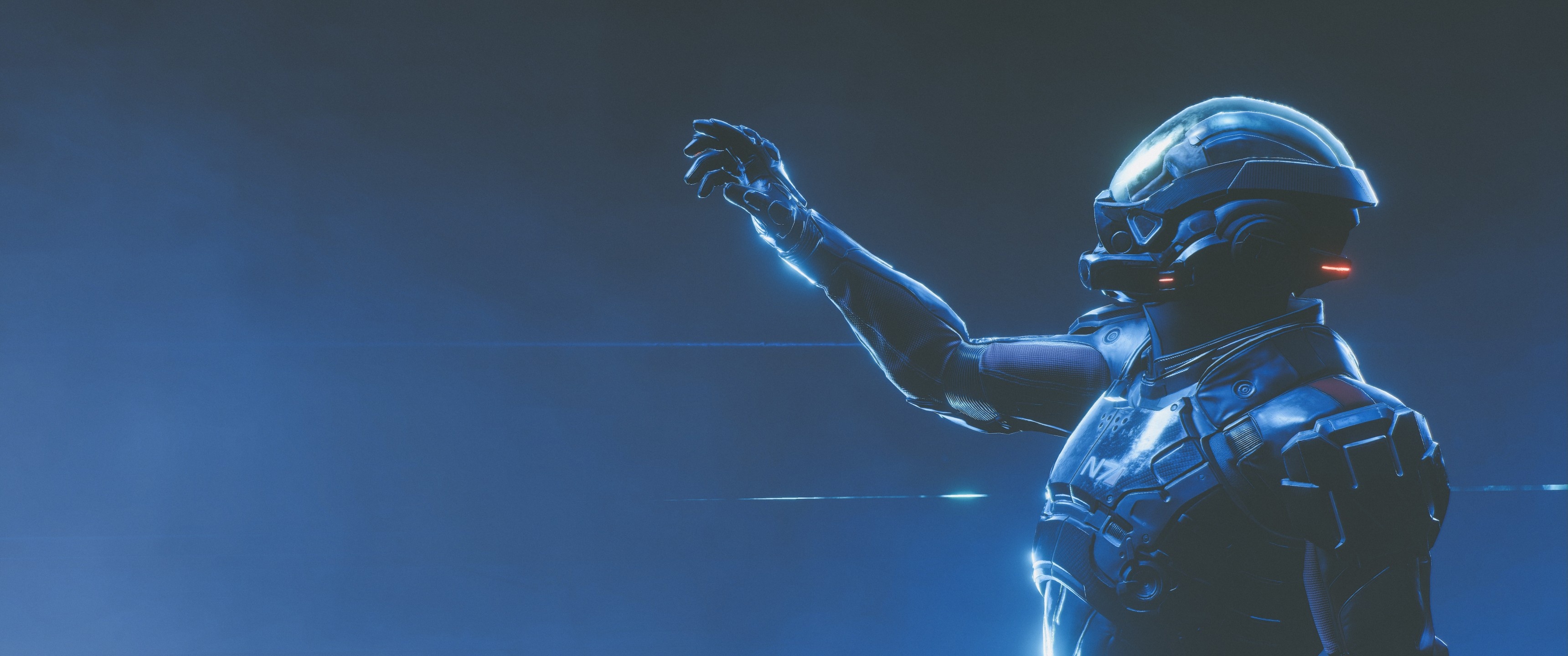 Mass Effect: Andromeda 5k wallpaper, Hot desktop wallpapers, Stunning visuals, Gaming beauty, 3440x1440 Dual Screen Desktop