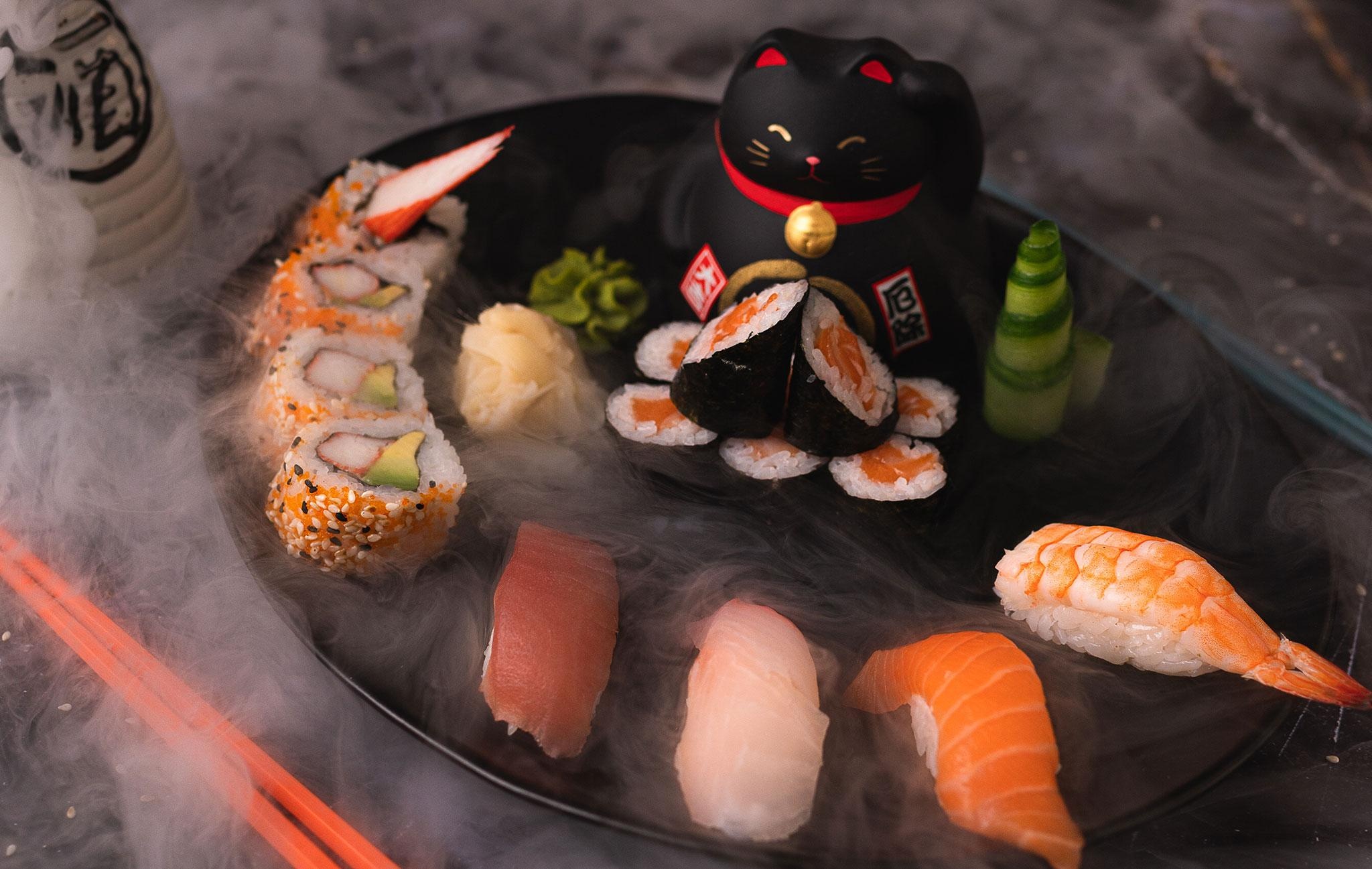 Sushi, Chi sushi Krefeld, Asian specialties, Fusion cuisine, 2050x1300 HD Desktop