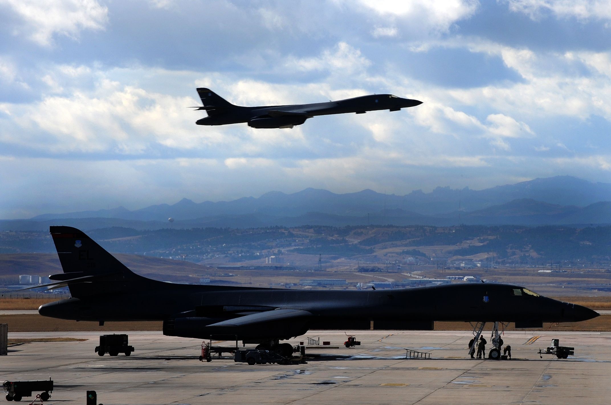B-1 Lancer, Military aircraft, Fighter jets, 2150x1430 HD Desktop