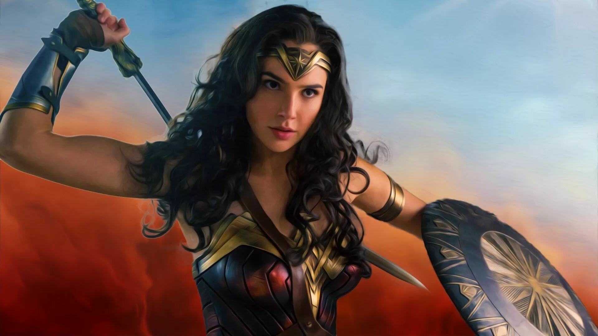 Wonder Woman Game, Desktop wallpapers, N/A, N/A, 1920x1080 Full HD Desktop