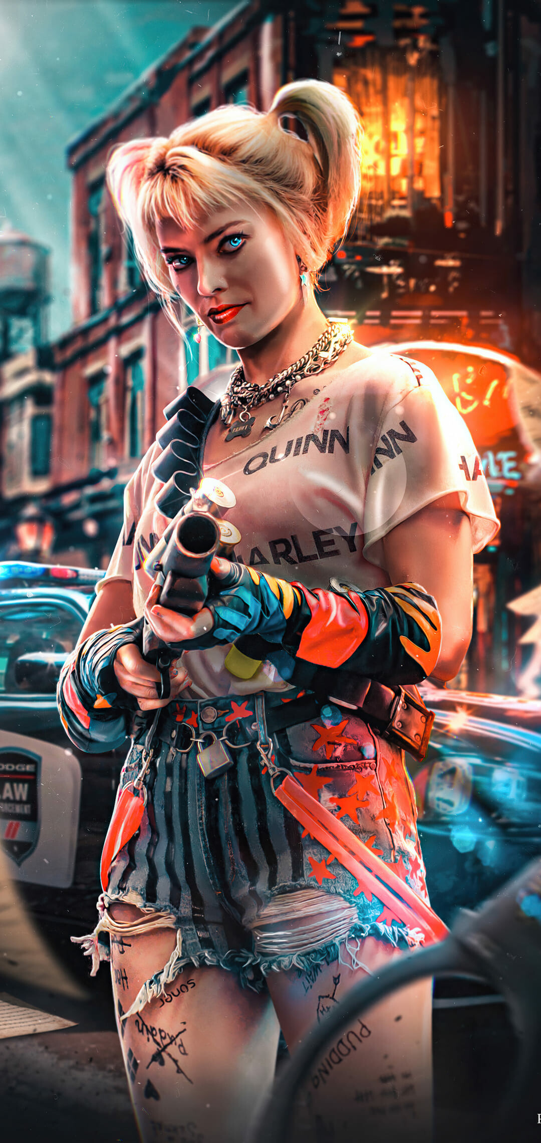 Harley Quinn, Wallpapers, Desktop, Laptop, 1080x2280 HD Phone