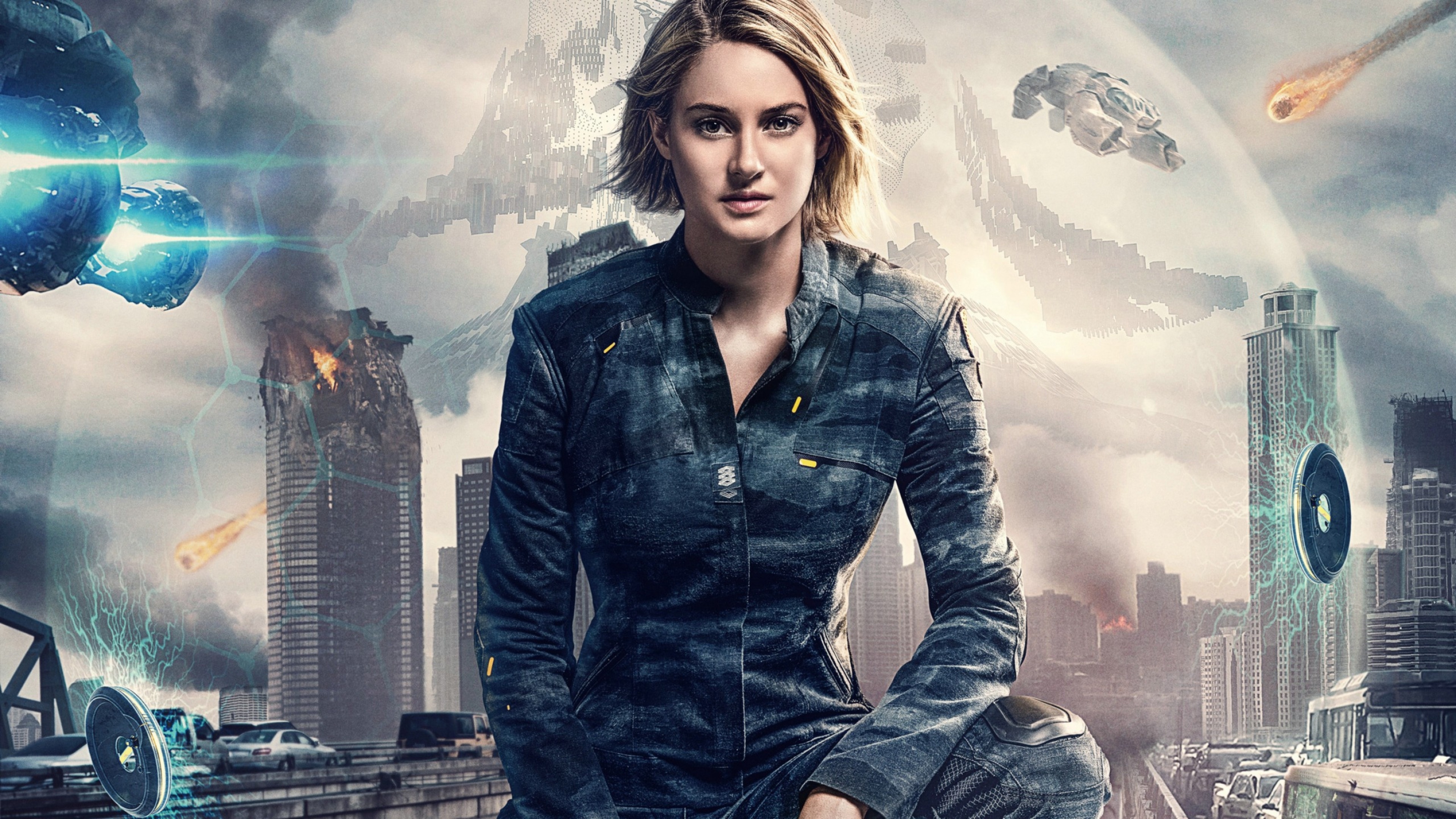 Shailene Woodley (Divergent), 3840x2160 4K Desktop