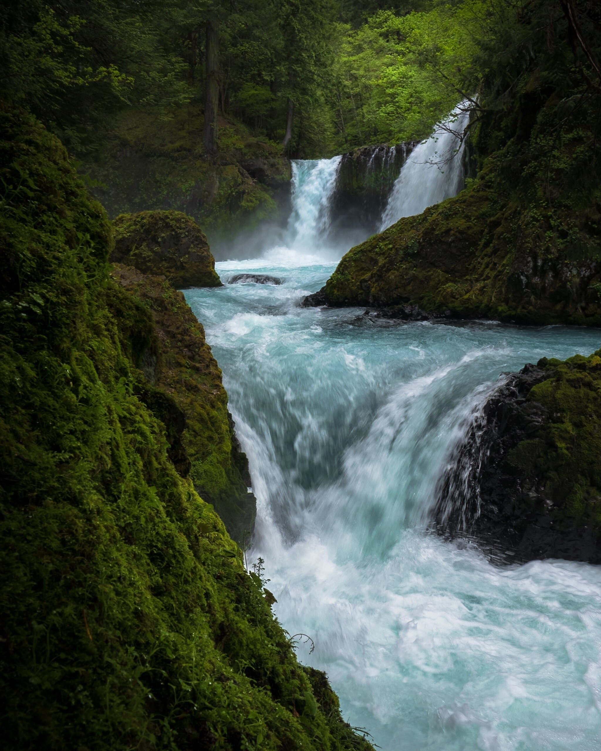 Spirit Falls, Waterfalls Wallpaper, 2050x2560 HD Phone