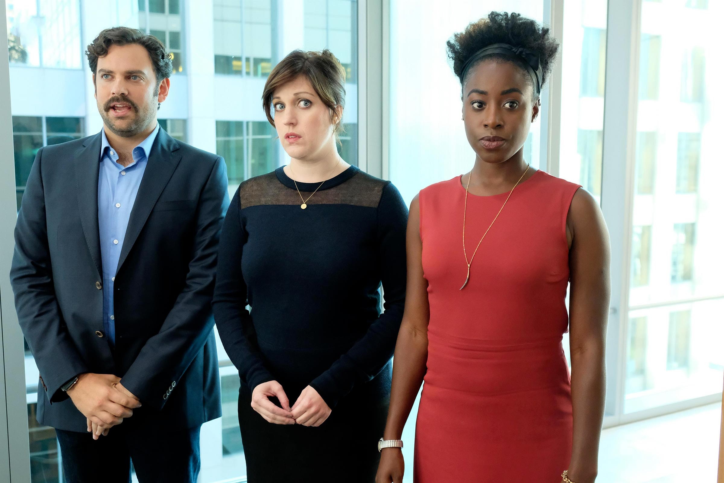 Kirby Howell-Baptiste, Allison Tolman, Barry Rothbart, Celebrity image, 2400x1600 HD Desktop