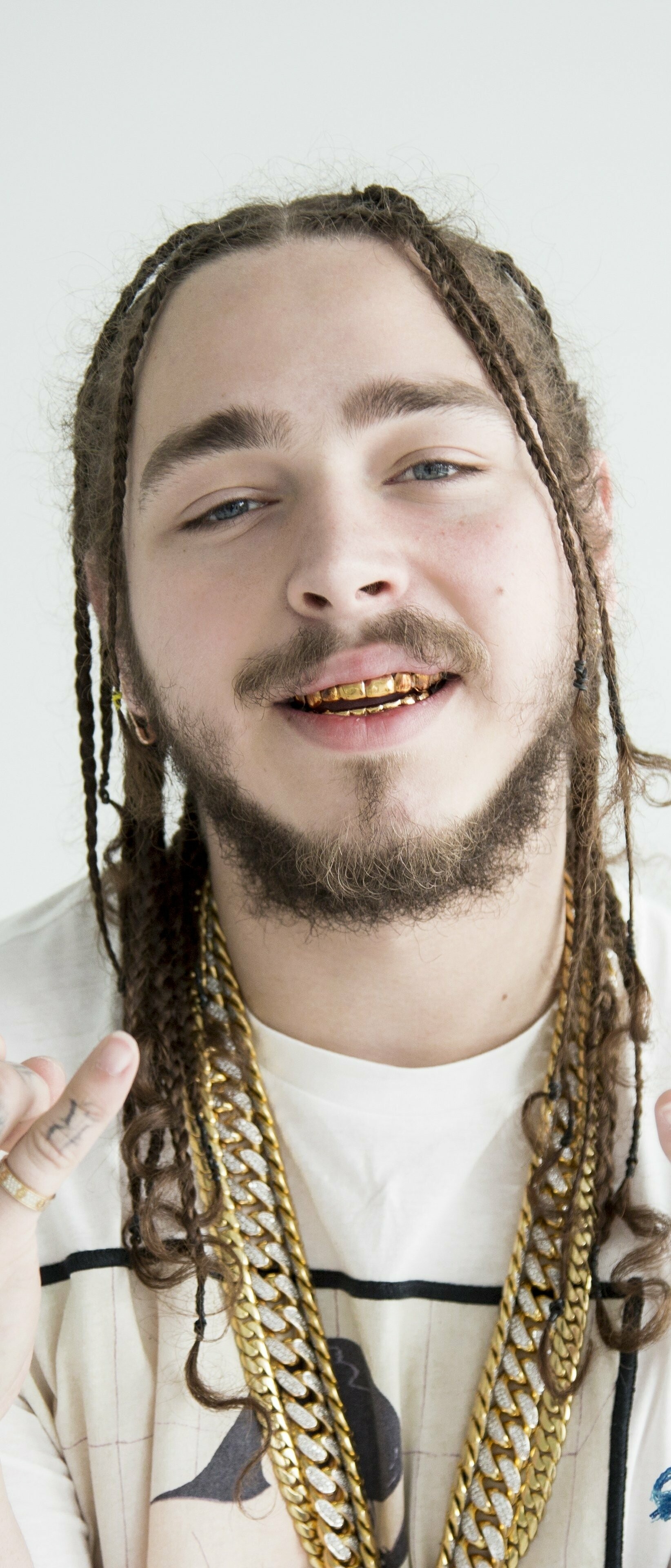 Post Malone, Musical genius, Captivating melodies, Soulful tunes, 1650x3840 HD Phone