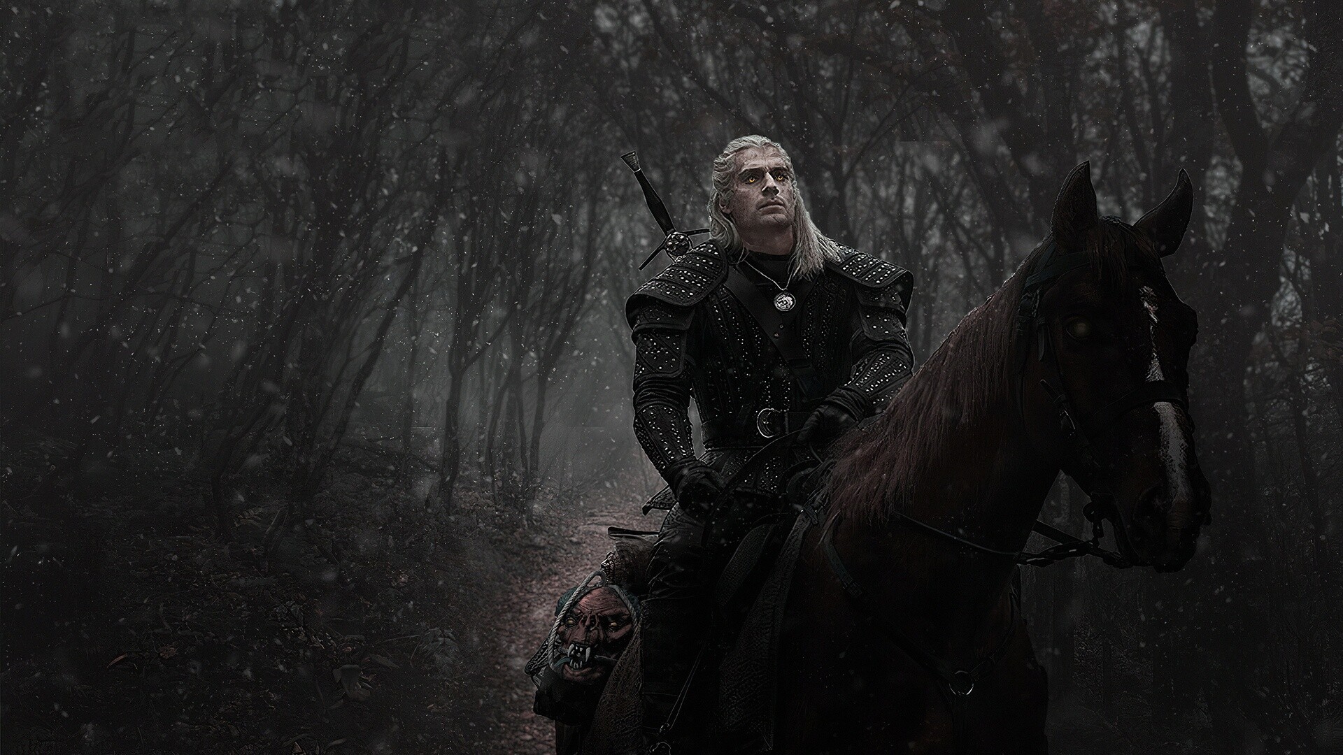 The Witcher Netflix, Amazing wallpapers, Captivating visuals, Must-watch series, 1920x1080 Full HD Desktop