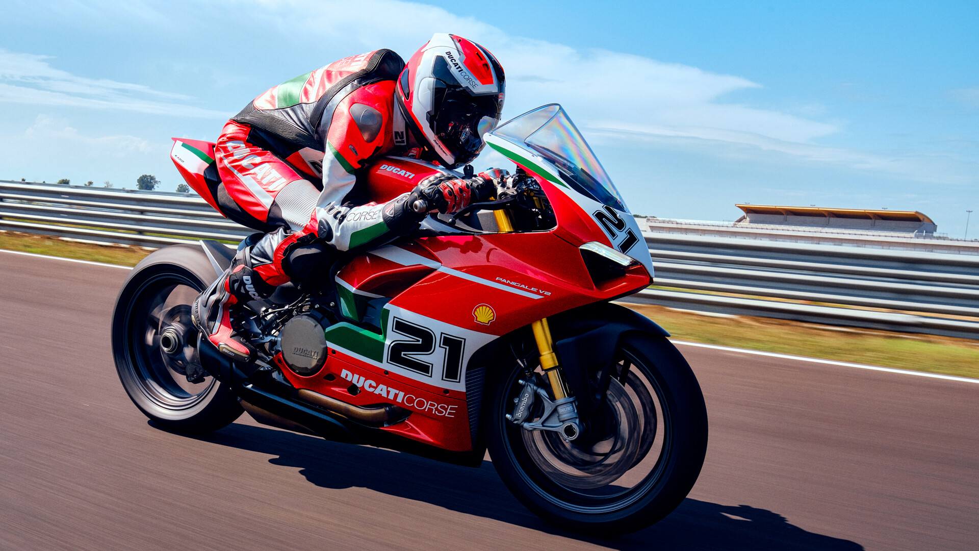 Ducati Panigale V2, Troy Bayliss special edition, Motorbike masterclass, Custom beauty, 1920x1080 Full HD Desktop