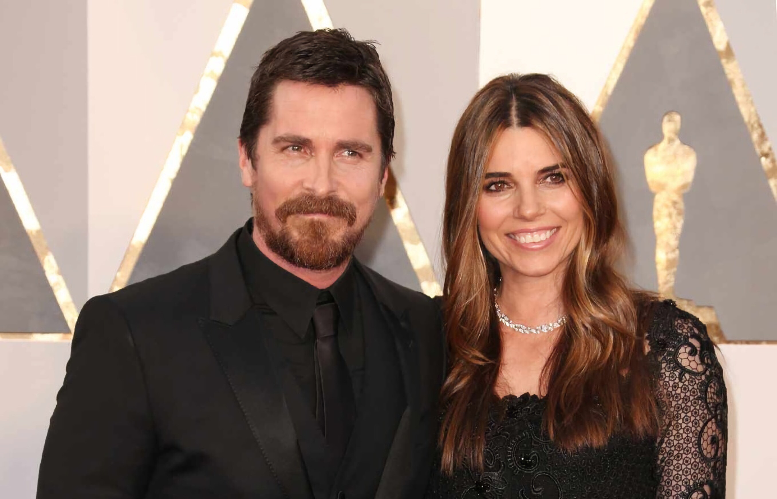 Christian Bale, Sibi Blazic, Reclusive couple, Photogenic pair, 2720x1750 HD Desktop