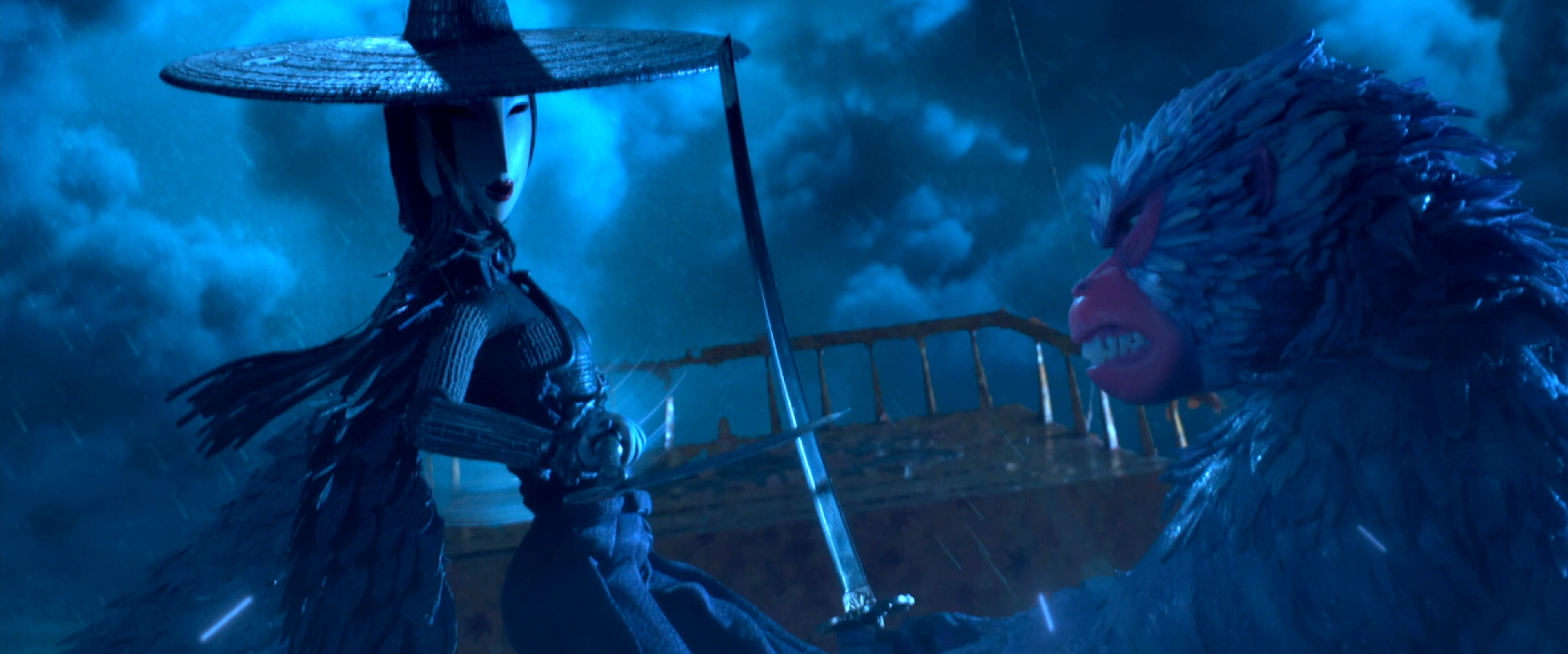 Kubo and the Two Strings, Grey the new black, Animated masterpiece, Artful storytelling, 3840x1610 Dual Screen Desktop