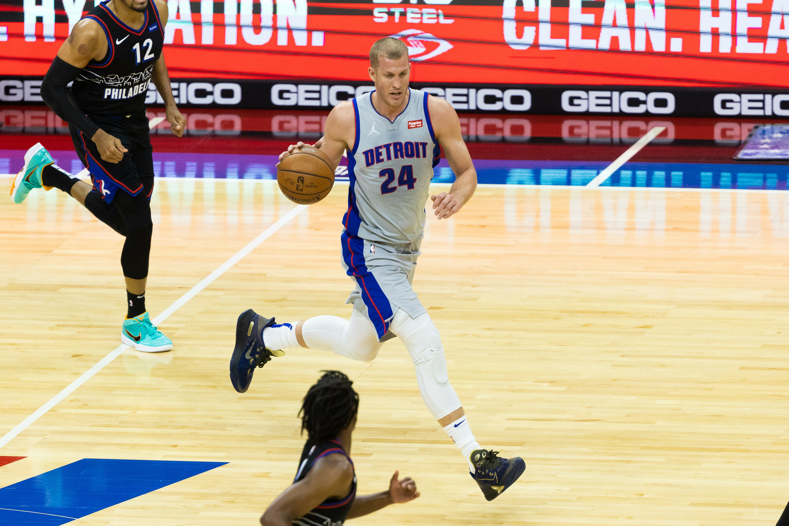 Mason Plumlee, Detroit Pistons, Free agency, Trade, 3200x2140 HD Desktop