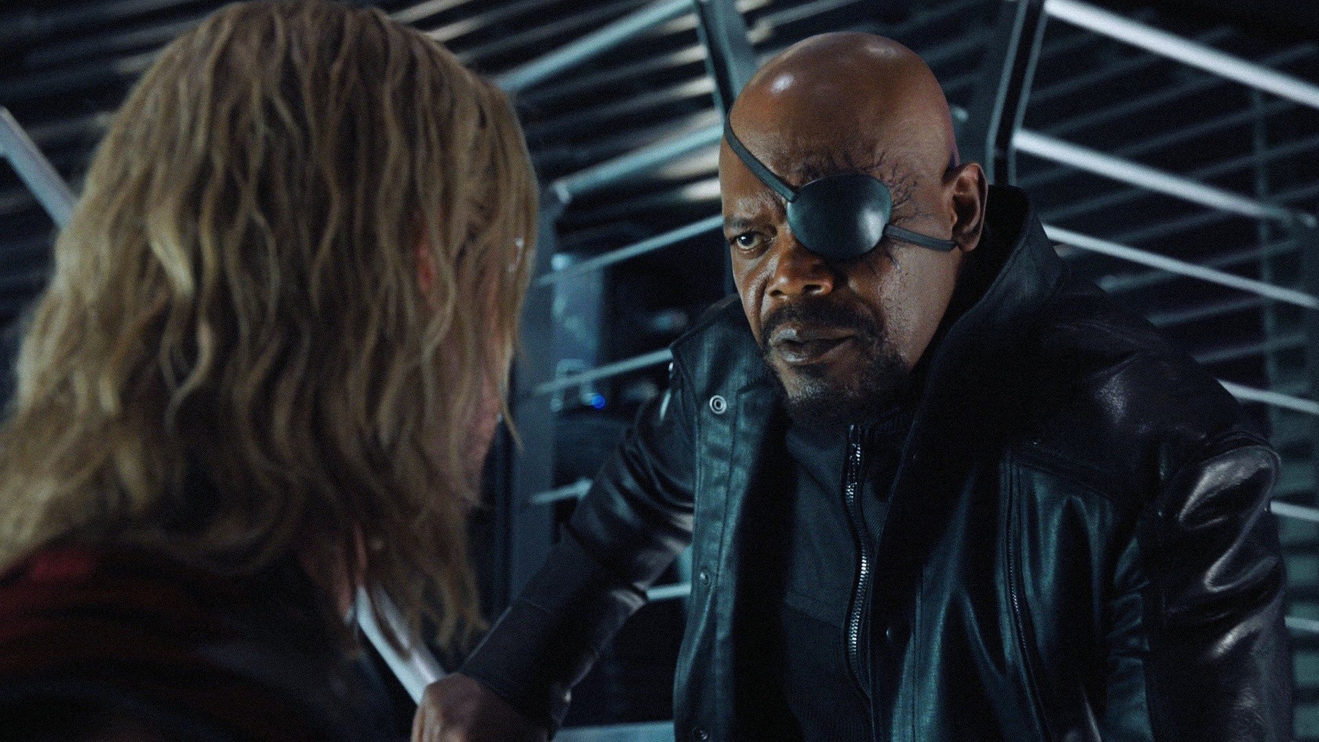 Thor, Nick Fury, Chris Hemsworth, Avengers, 1920x1080 Full HD Desktop