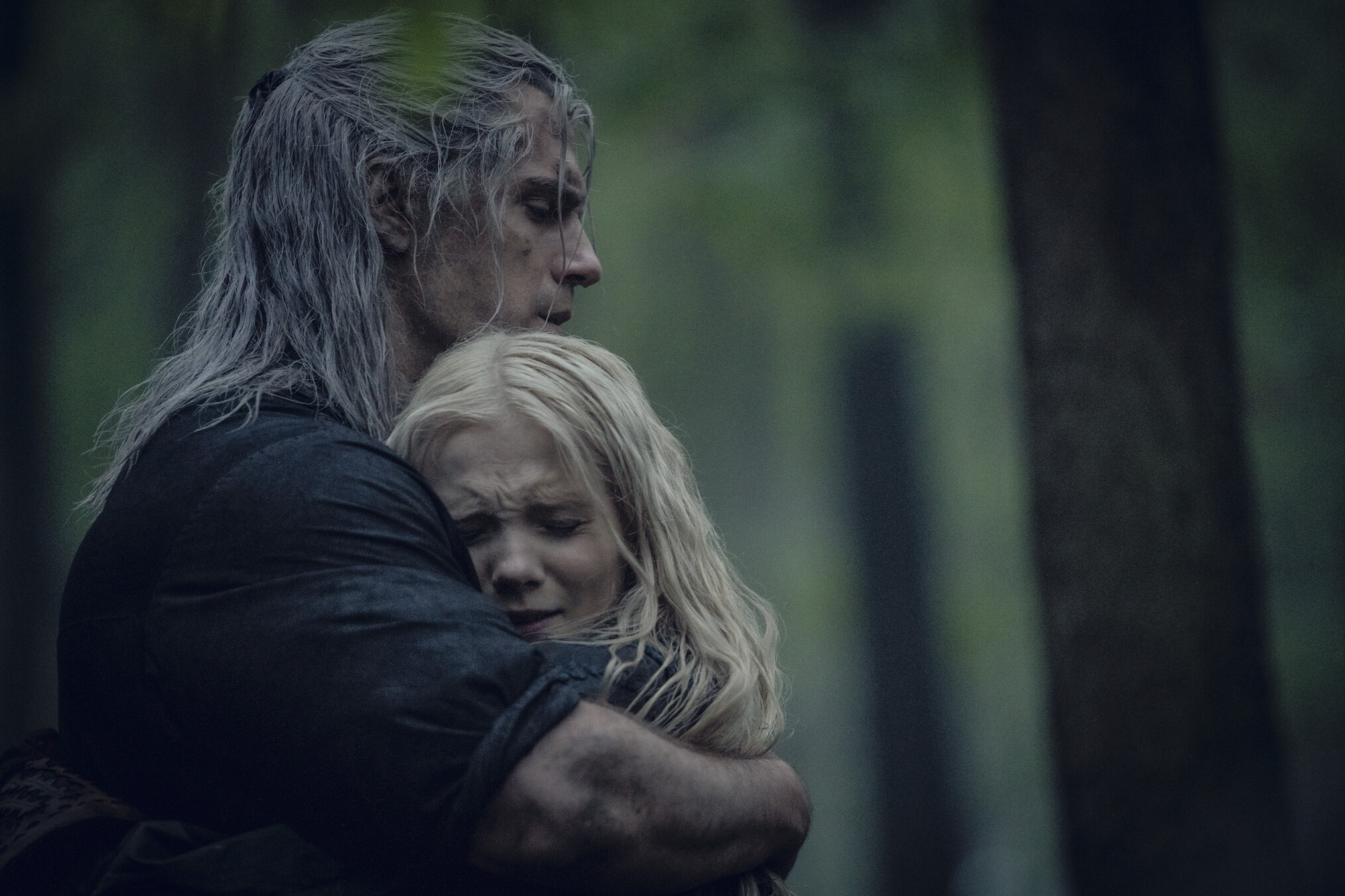 Henry Cavill & Freya Allan, The Witcher Season 2, Teasing Union & Demons, Behind-the-scenes, 2030x1360 HD Desktop