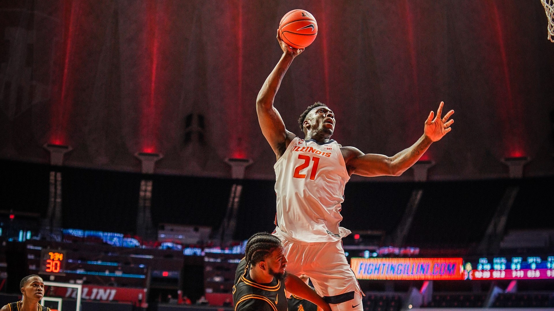 Illinois Fighting Illini Basketball, Illini cruise in season opener against Aggies, 1920x1080 Full HD Desktop