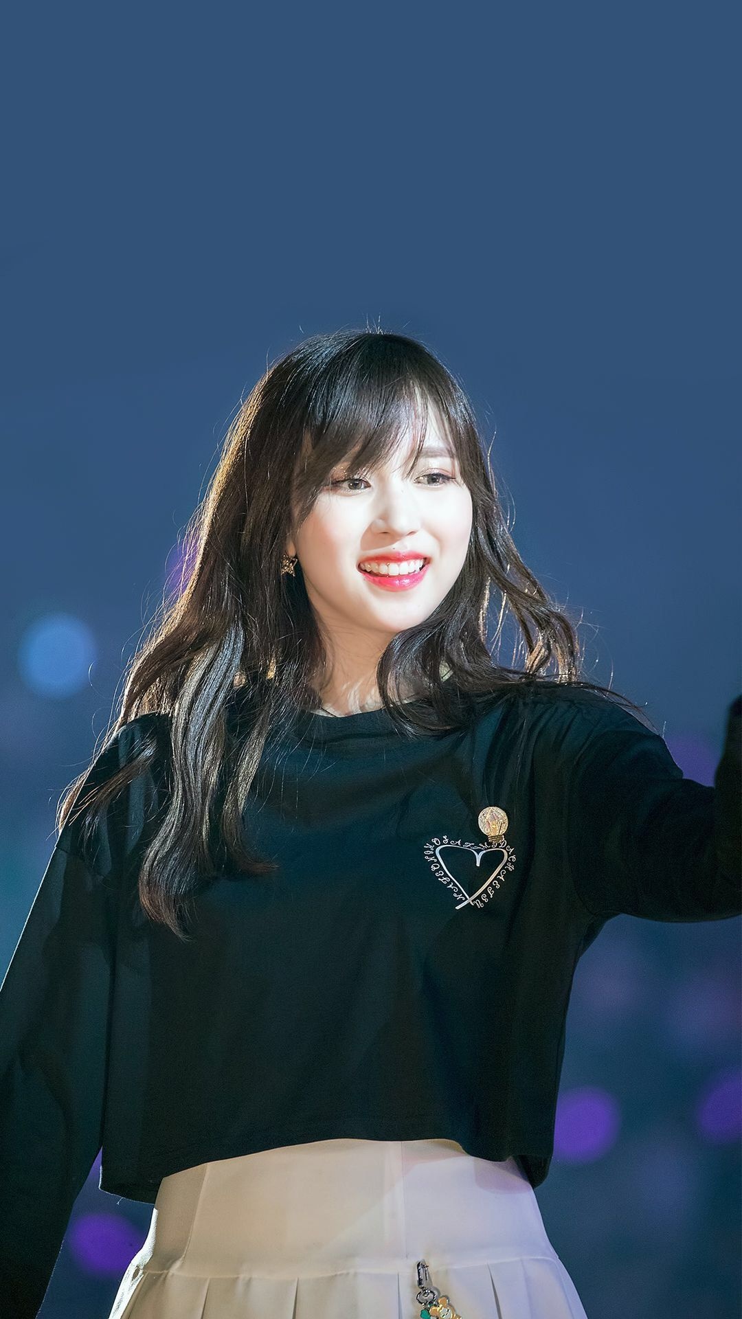 Mina (TWICE), Cute charm, K-pop idol, Lovely visuals, 1080x1920 Full HD Phone